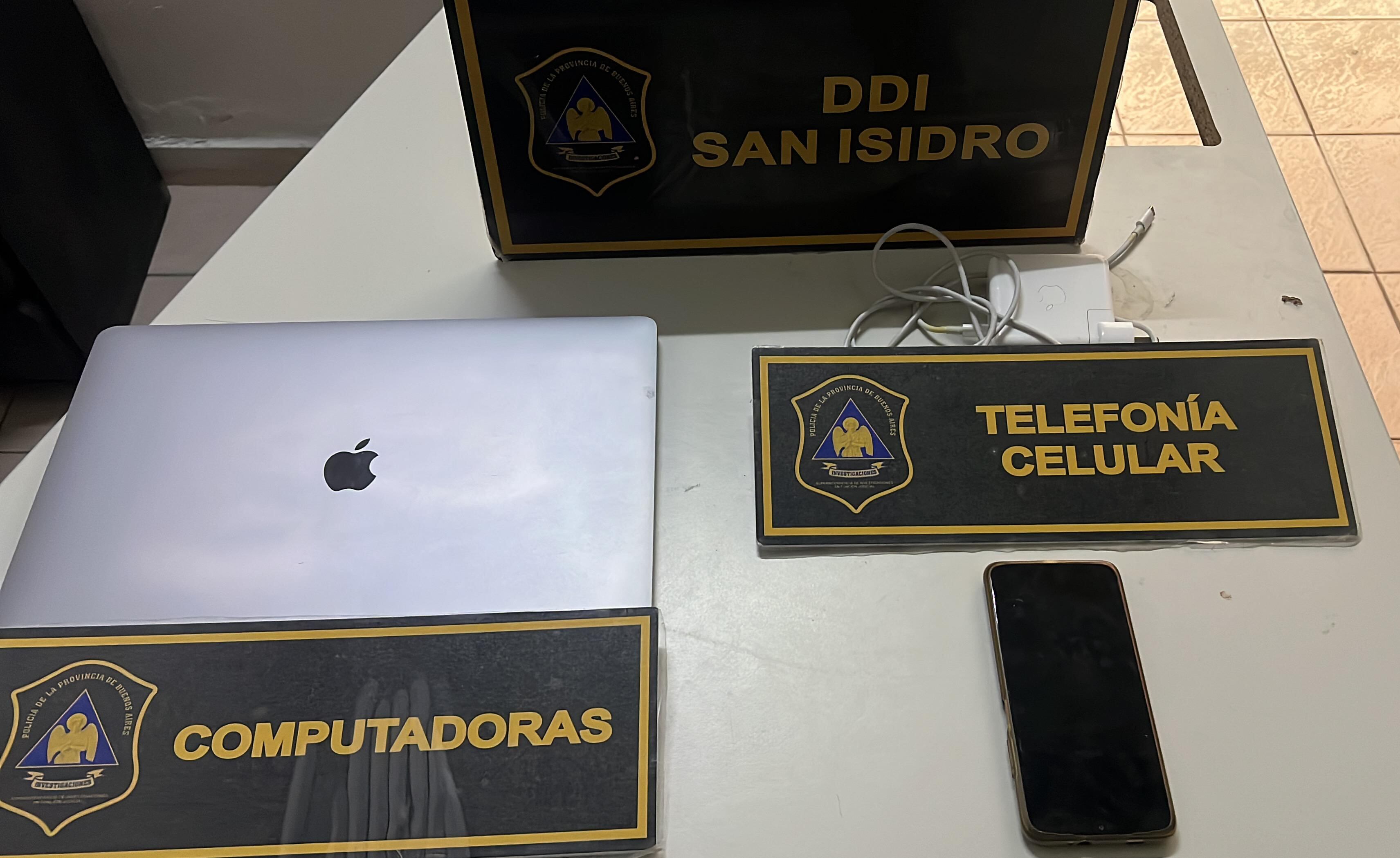 El celular y la computadora secuestrados a Leonardo Viqueira