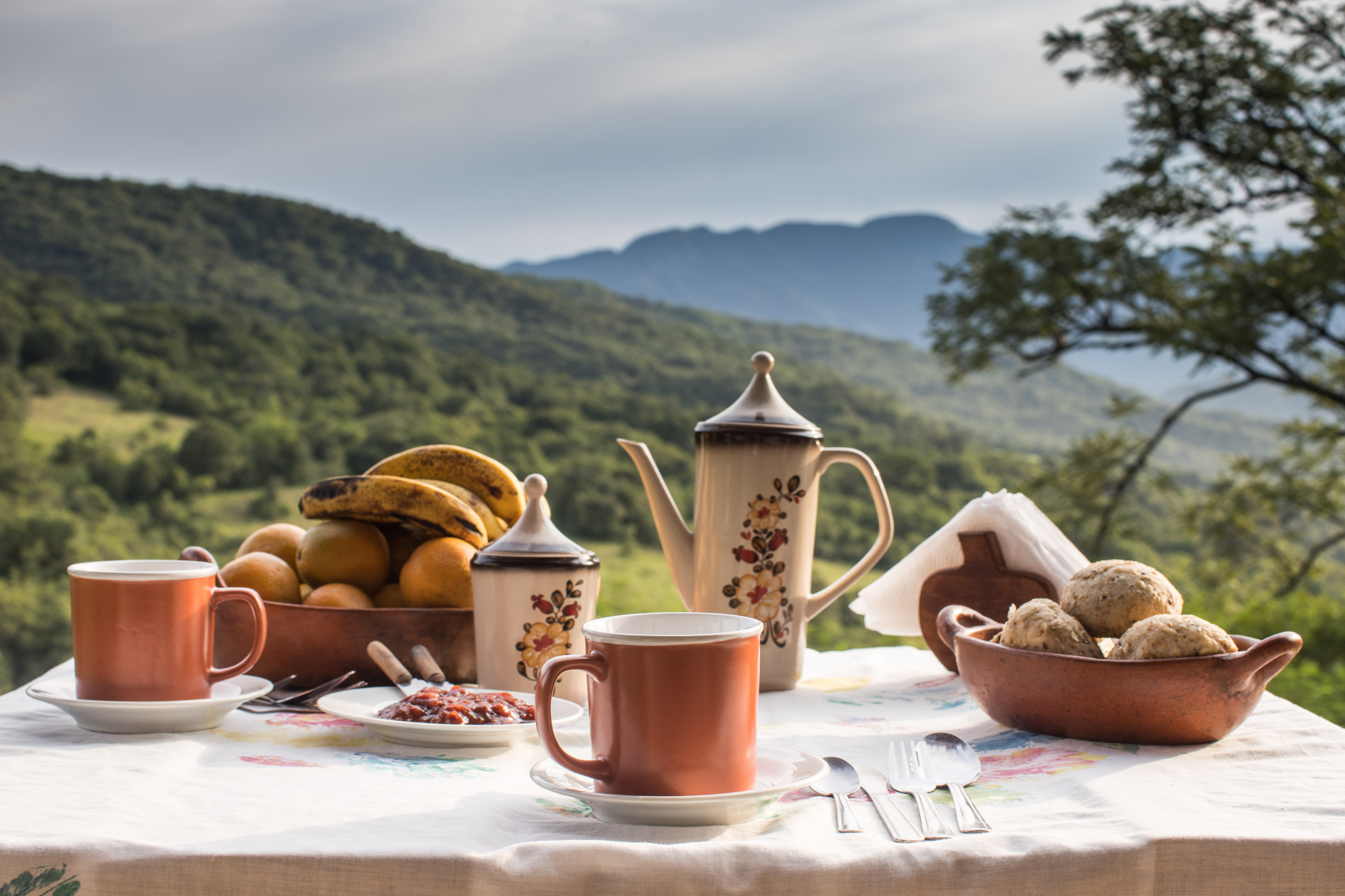 JUJUY VERDE, DESAYUNO, ALDEA LUNA