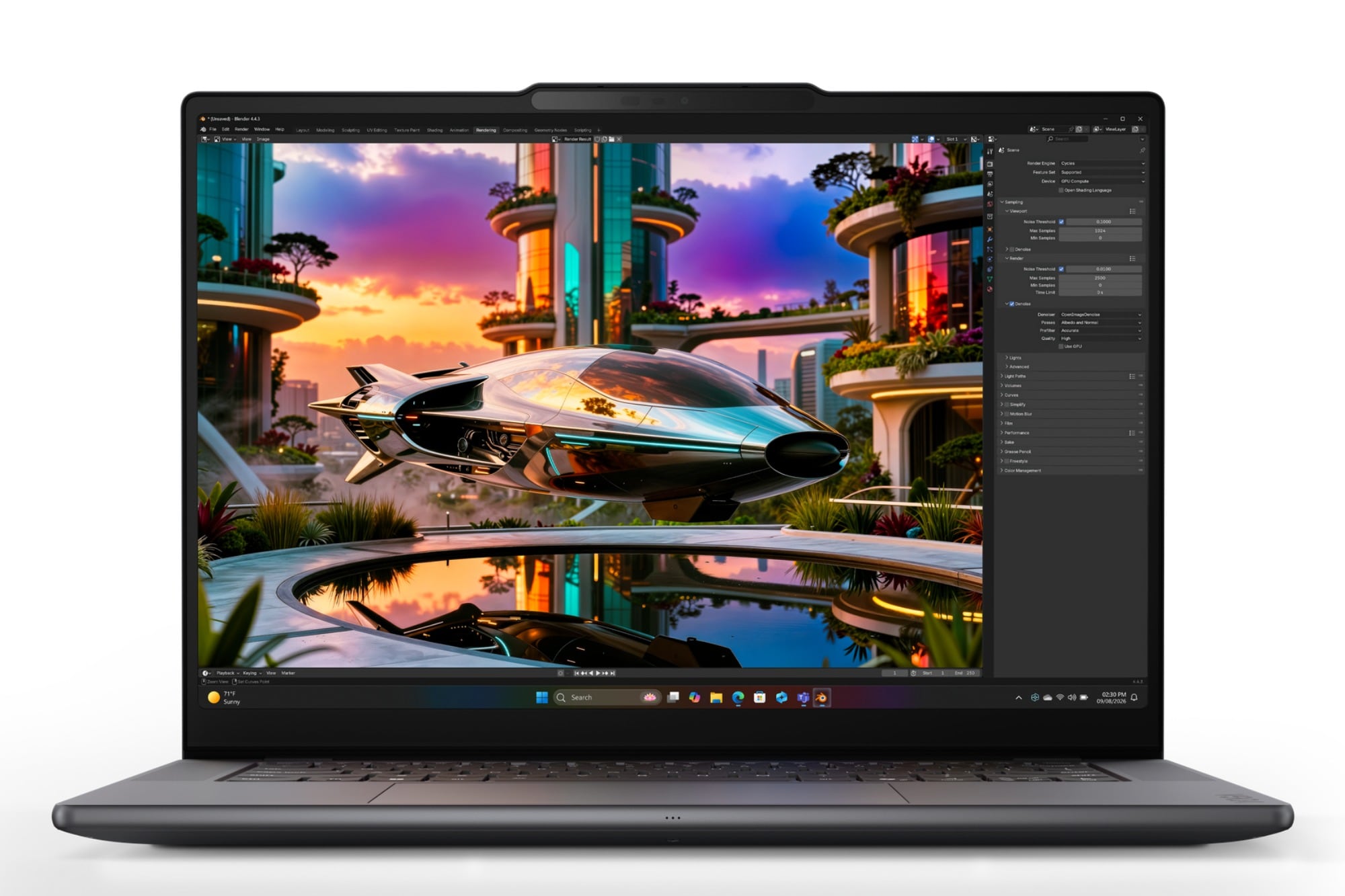 Una Lenovo Yoga Pro 9n con un procesador RTX Spark de Nvidia