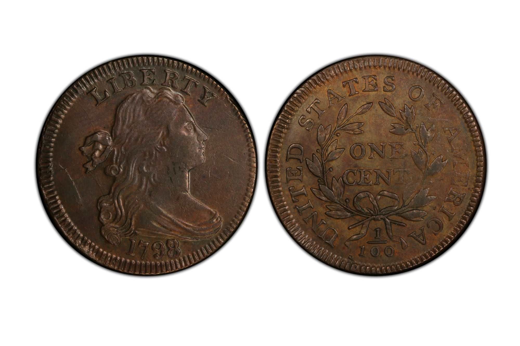 El centavo de dólar de 1798 que puede valer más de US$100.000