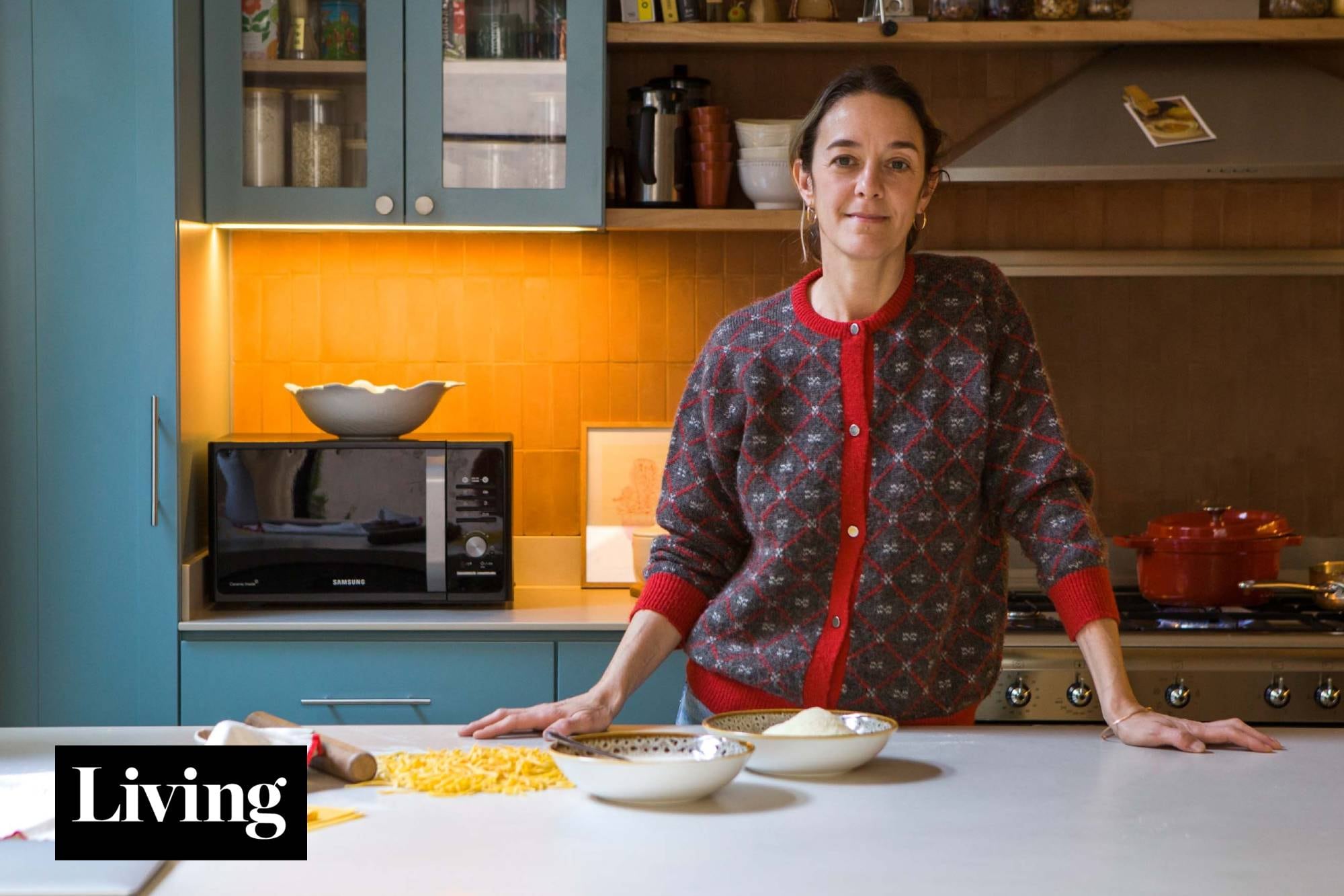 Fuimos a la casa de la chef Julieta Oriolo, donde en el centro, por supuesto, está la cocina