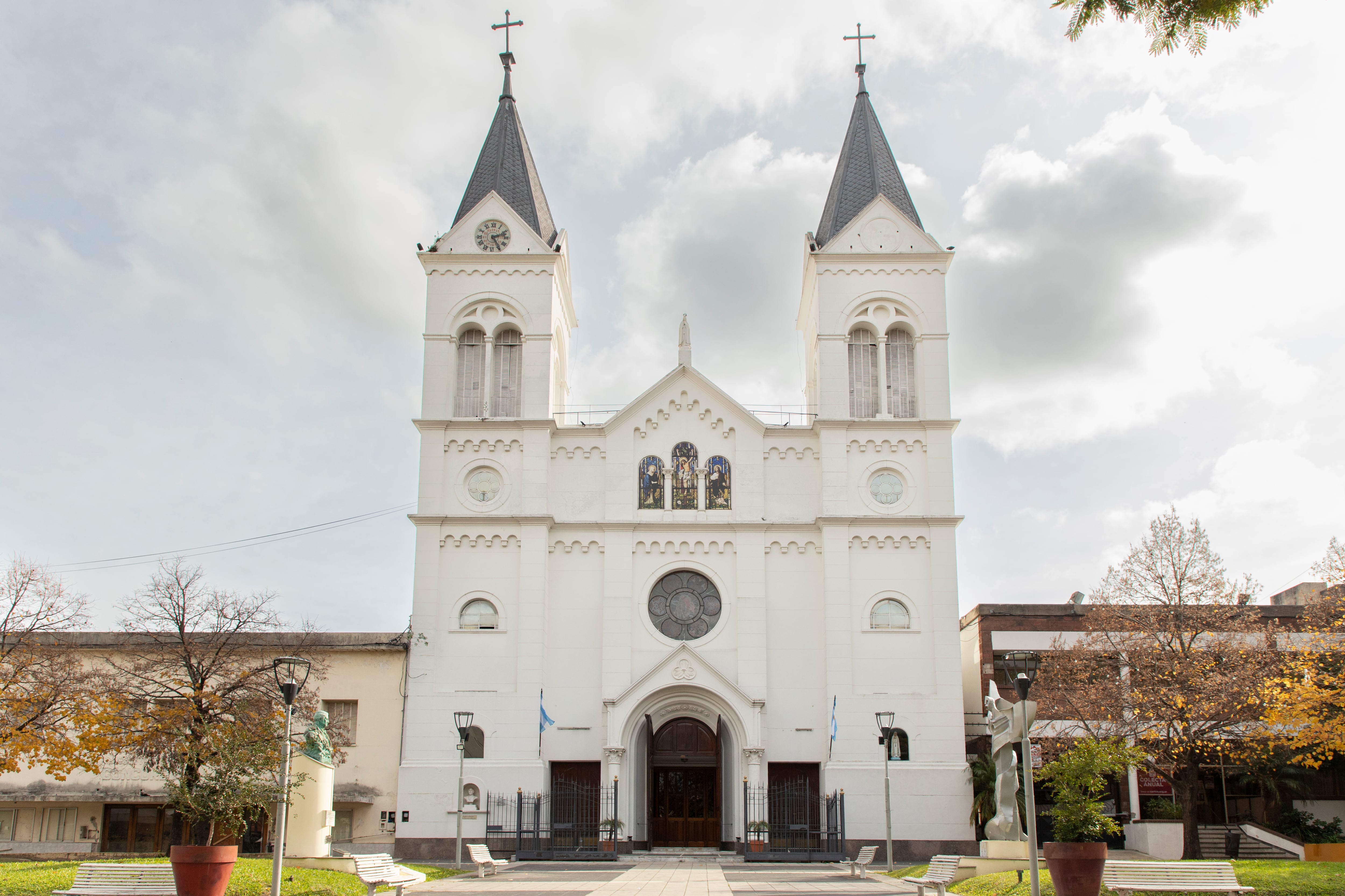 La Catedral San Antonio de Padua está en el centro de Concordia.