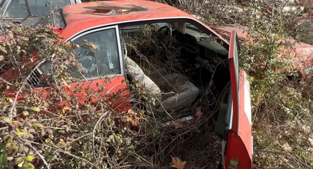 El interior del Lancia Coupé tenía la documentación del auto