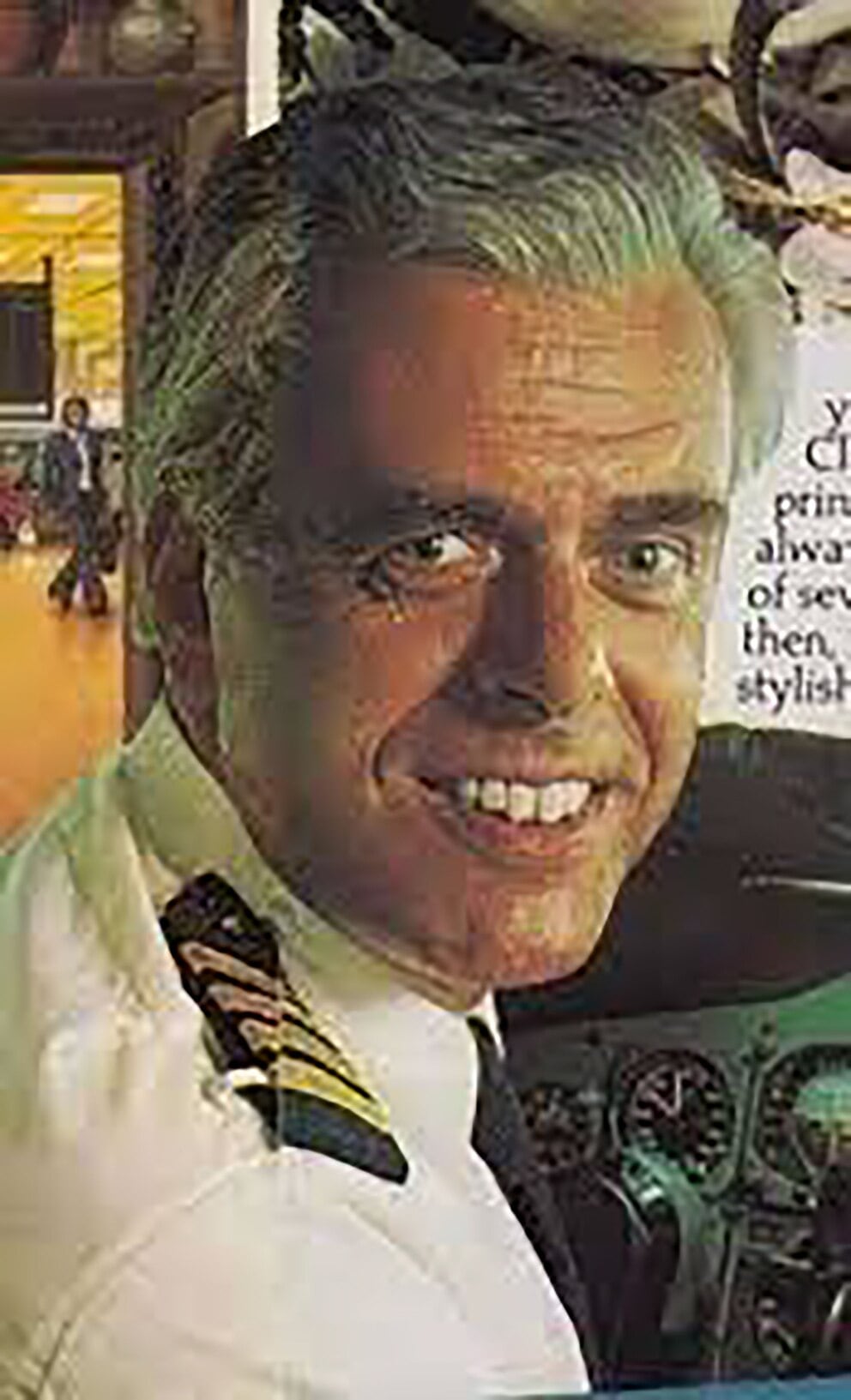 Jakob van Zanten, el piloto de KLM