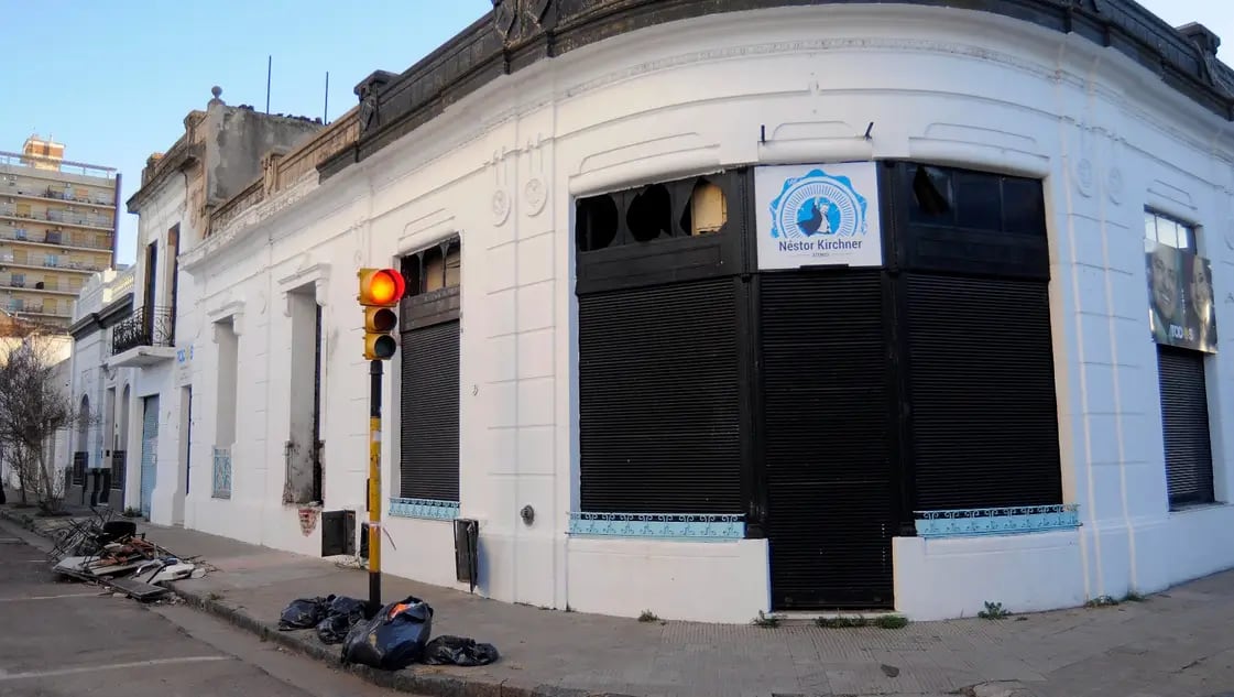El local atacado en 2021 (Foto: Gentileza La Nueva)