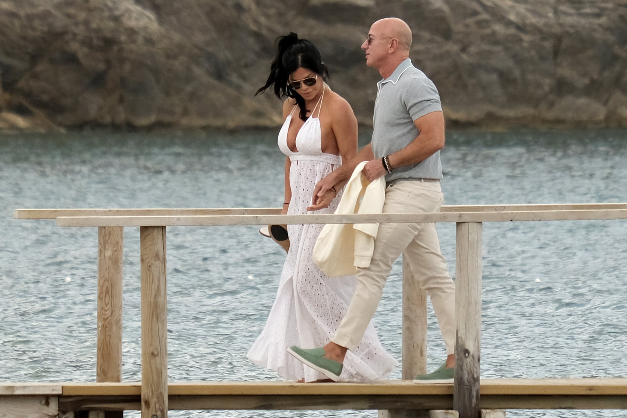 Bezos le regaló a Sánchez entregó un anillo con un diamante cuyo valor se estima en 2,5 millones de dólares