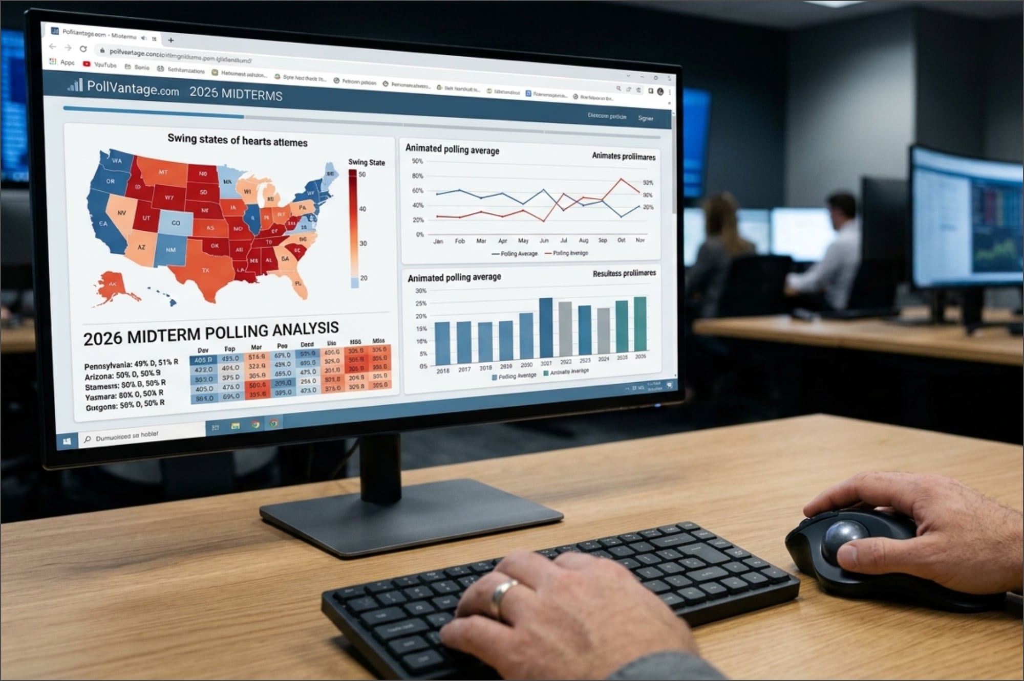 Midterms USA 2026: Pew Research Center advierte por encuestas hechas con IA y participantes falsos que dificultan anticipar resultados