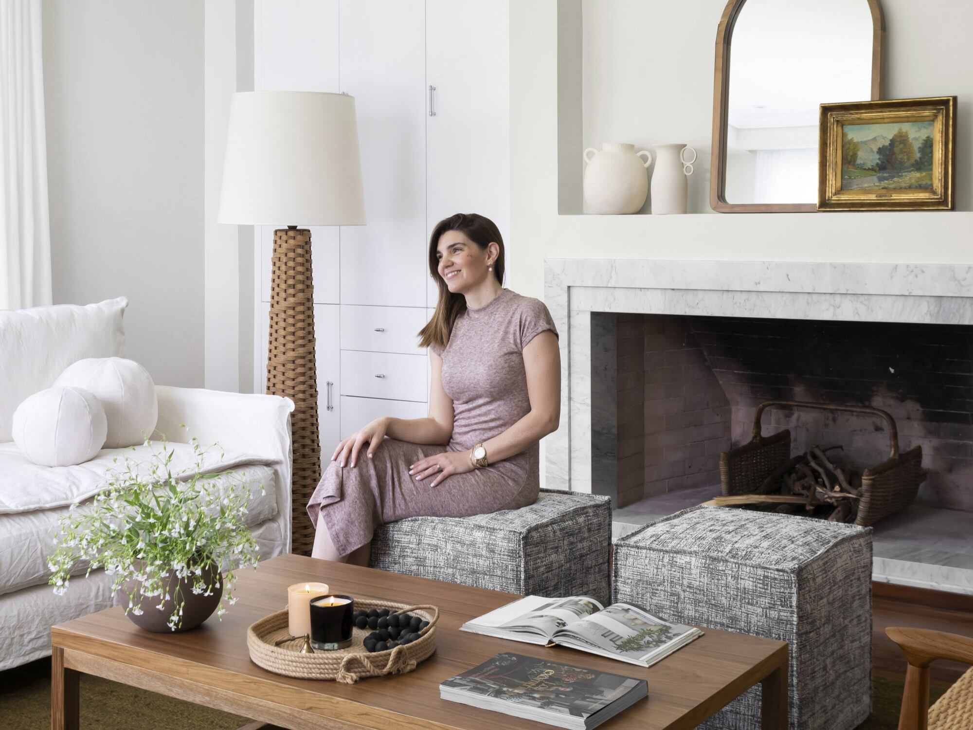 La arquitecta Paula Lloret, a cargo de la obra y el interiorismo.