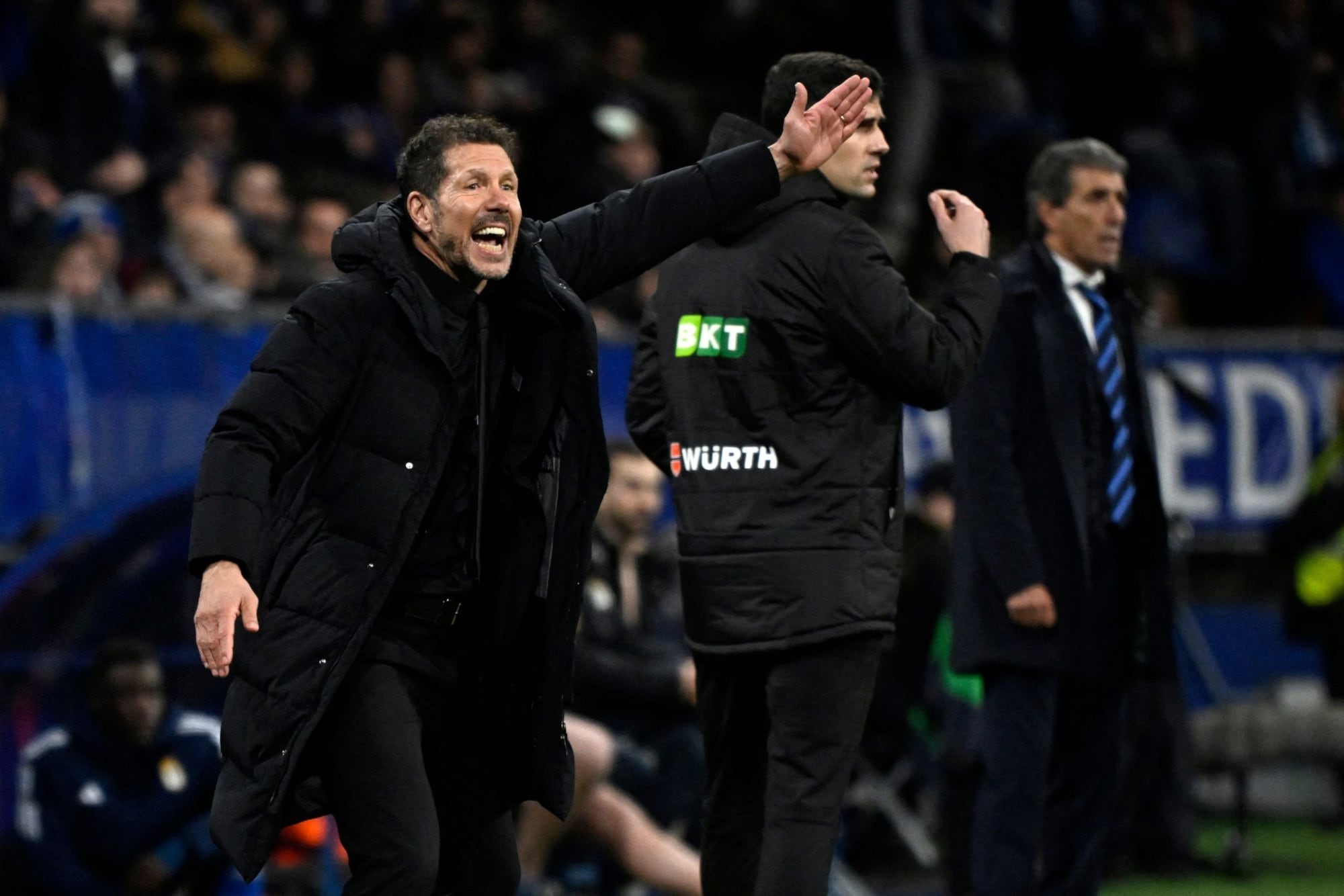 Diego Simeone, con la pasión de siempre