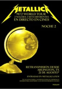 Metallica M72 World Tour Live from TX - Noche 2