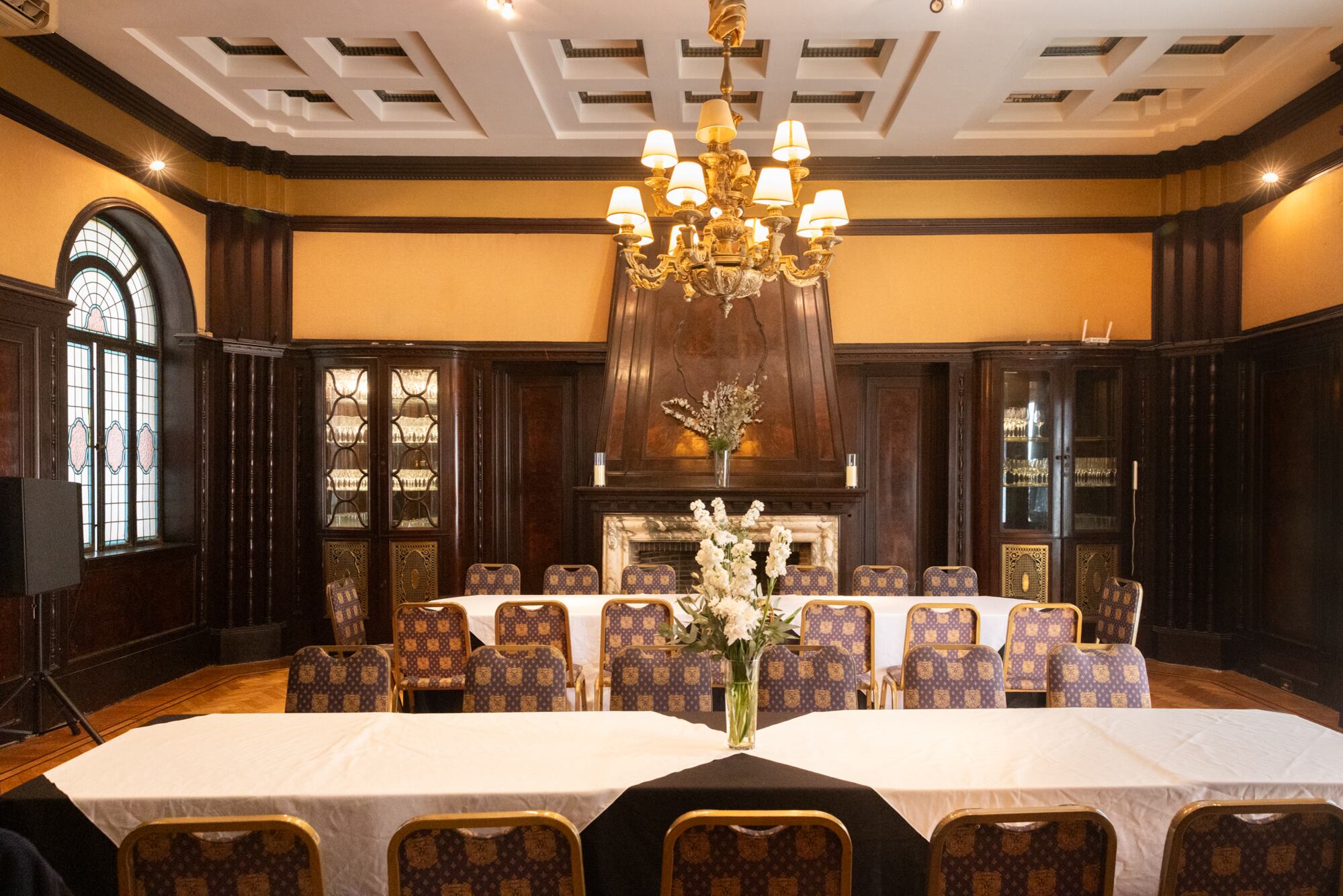 Otro de los salones para eventos privados