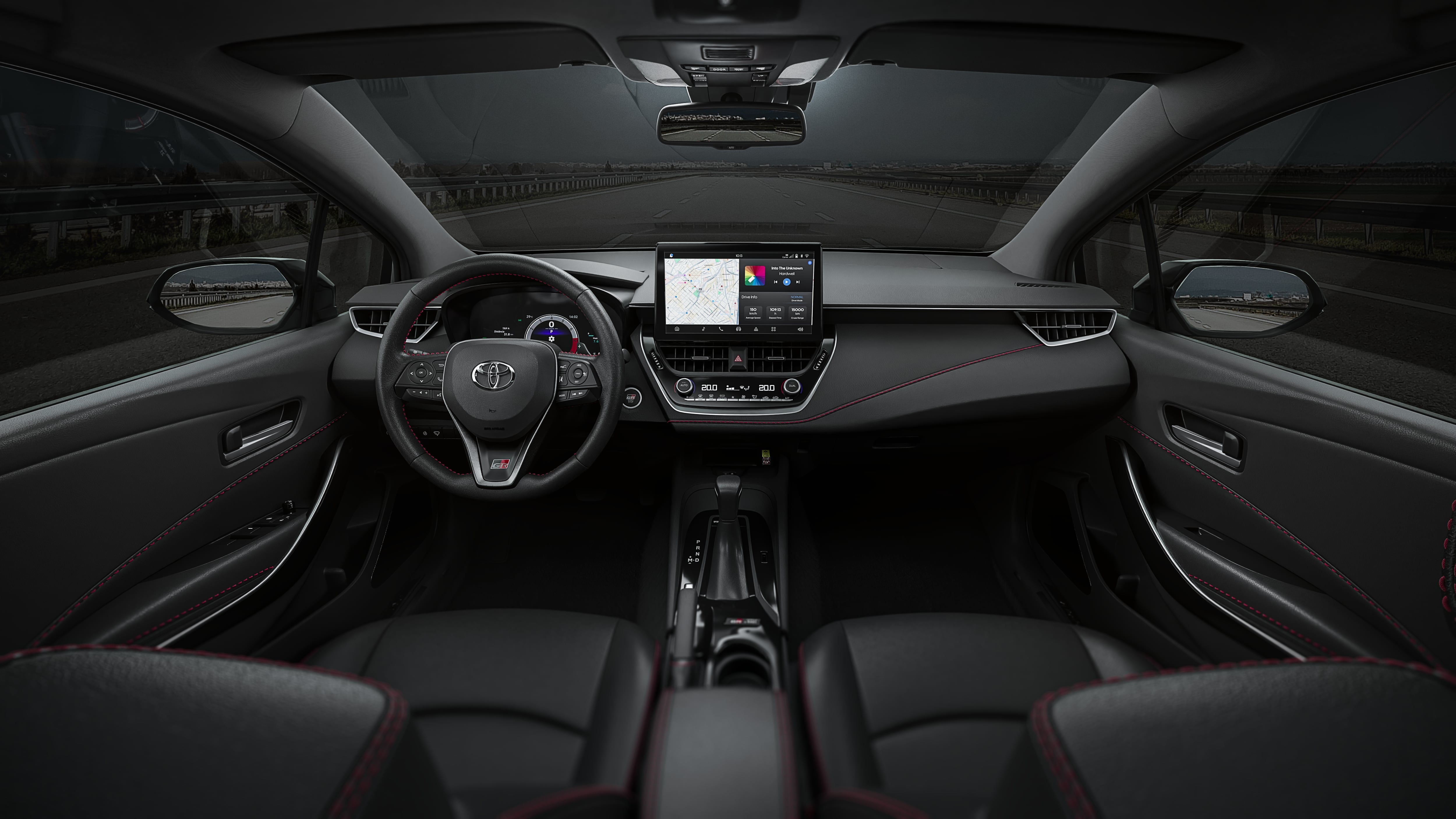 Interior del nuevo Corolla GR-Sport