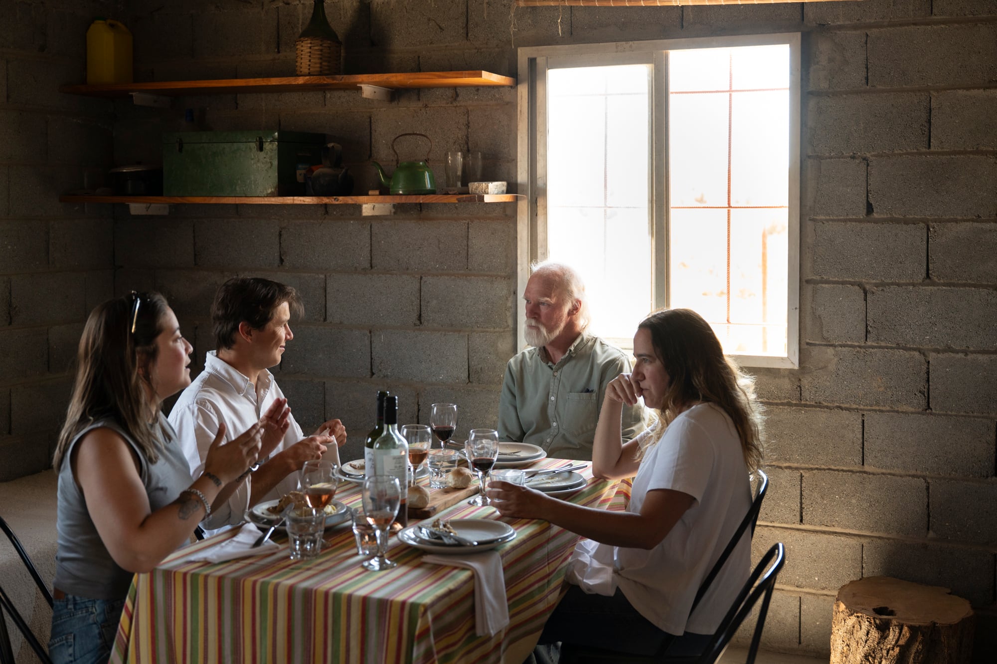 Almuerzo en el Puesto de Ponce de Estancia El Pedral