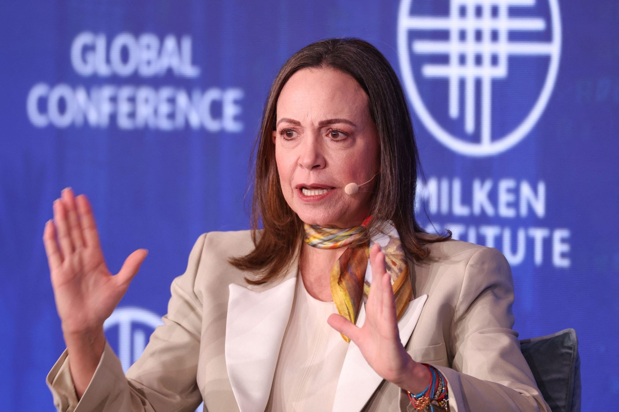 María Corina Machado habló tras los terremotos en Venezuela y agradeció el apoyo de Milei