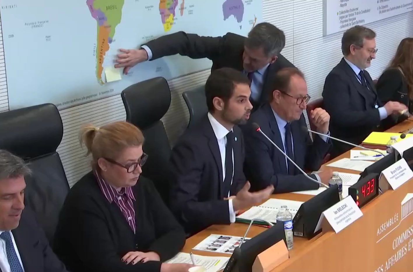 El pedido por las Islas Malvinas que hizo el embajador de Francia.