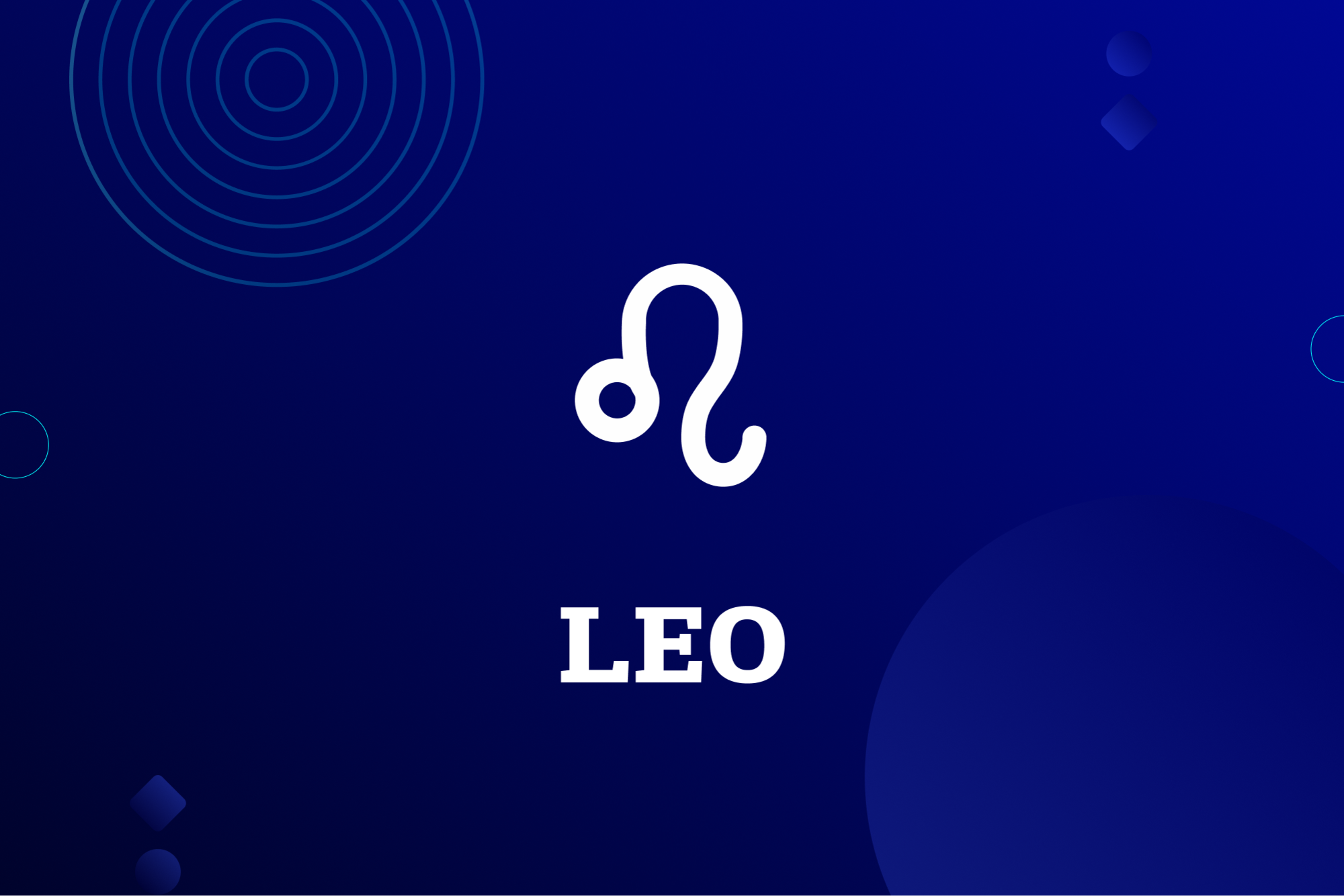 Horóscopo de Leo