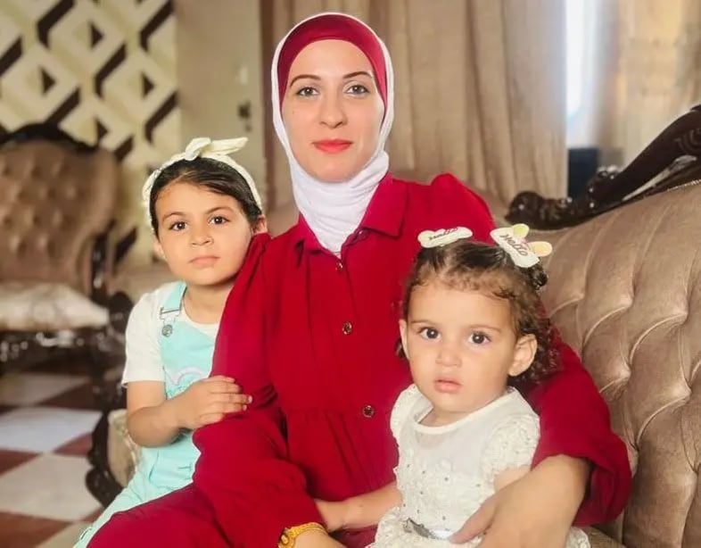 Jumana cuenta que celebró Eid con sus hijas a comienzos de este año