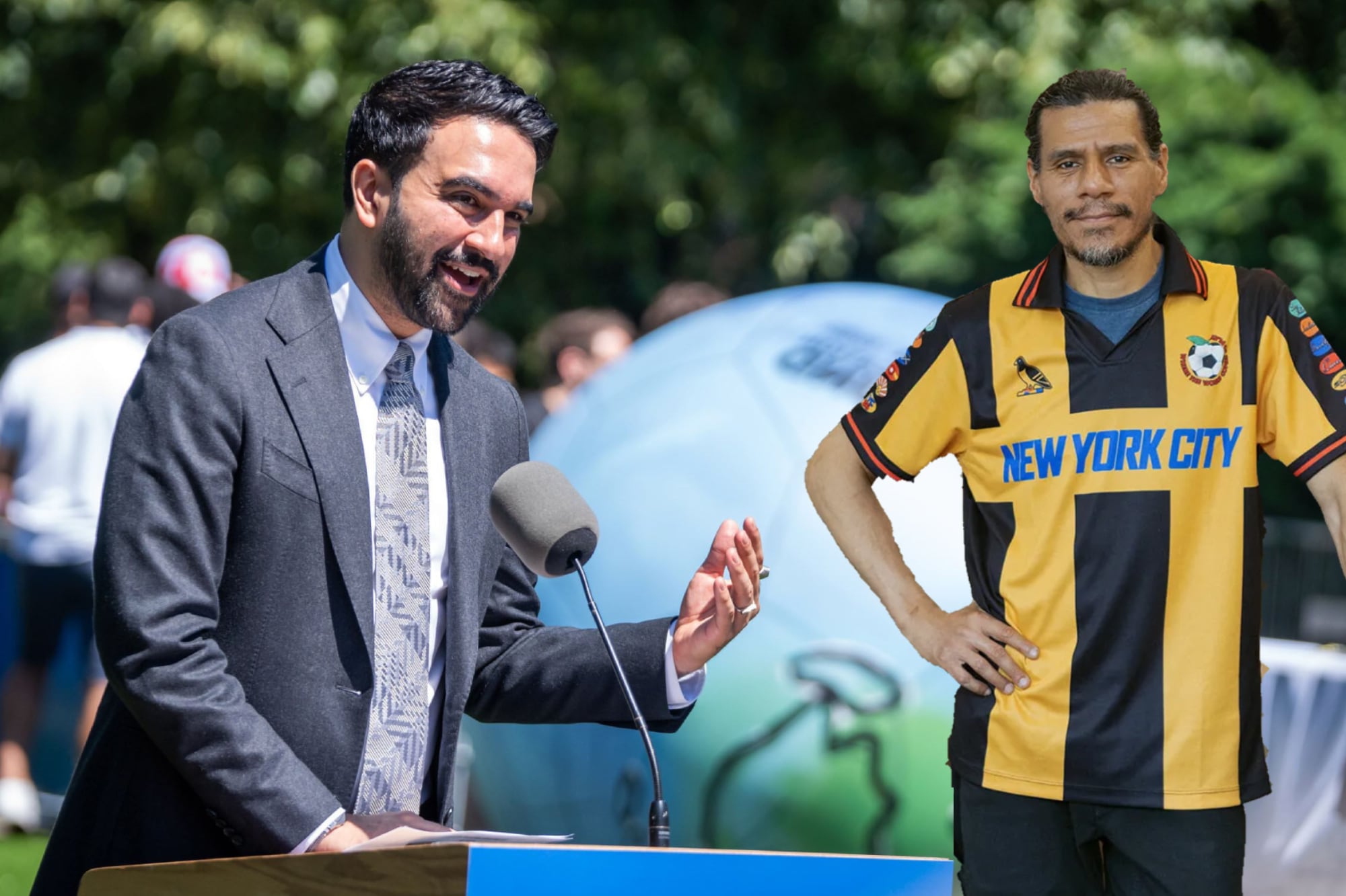 Camisetas para todos: Mamdani lanzó una versión asequible inspirada en NYC para el Mundial 2026