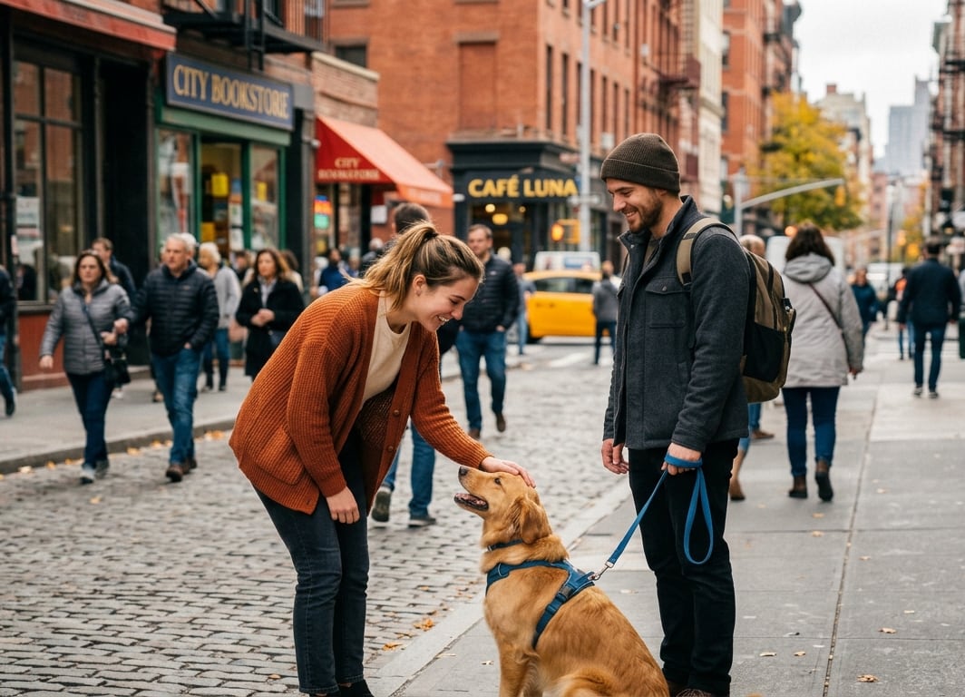 Los expertos en psicología coinciden: acariciar perros en la calle es una ventana abierta a nuestro estado emocional