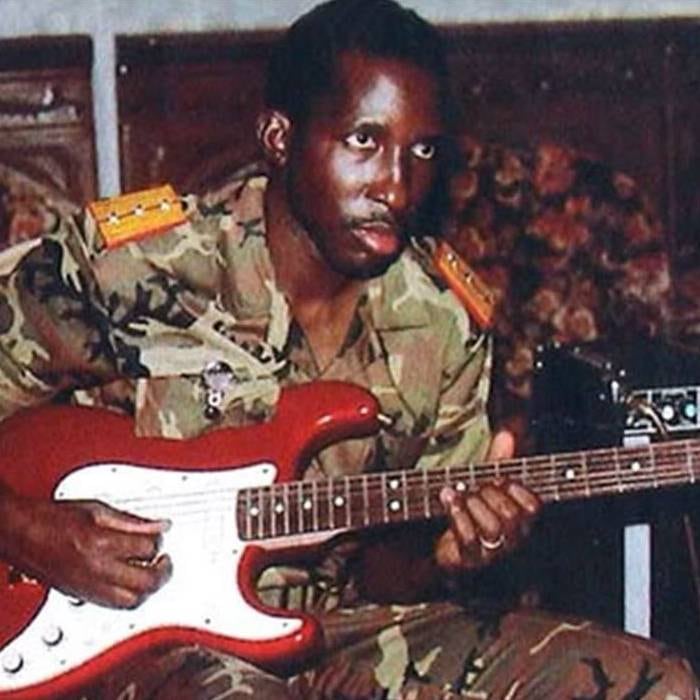 Thomas Sankara creó el grupo de jazz tout-a-Coup