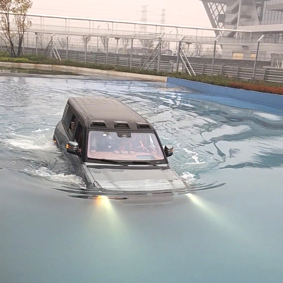 BYD Yangwang U9 sumergible