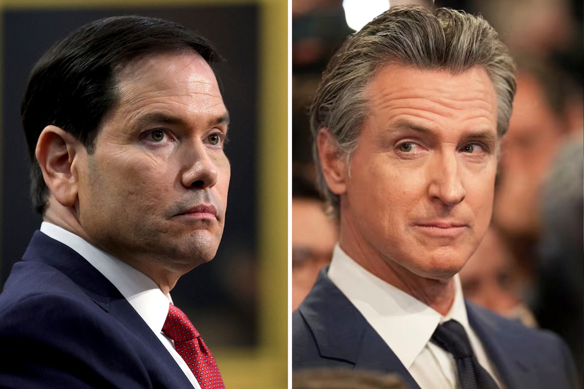 Rubio-Newsom, el cruce político que promete acaparar los flashes en el debut mundialista de EE.UU.