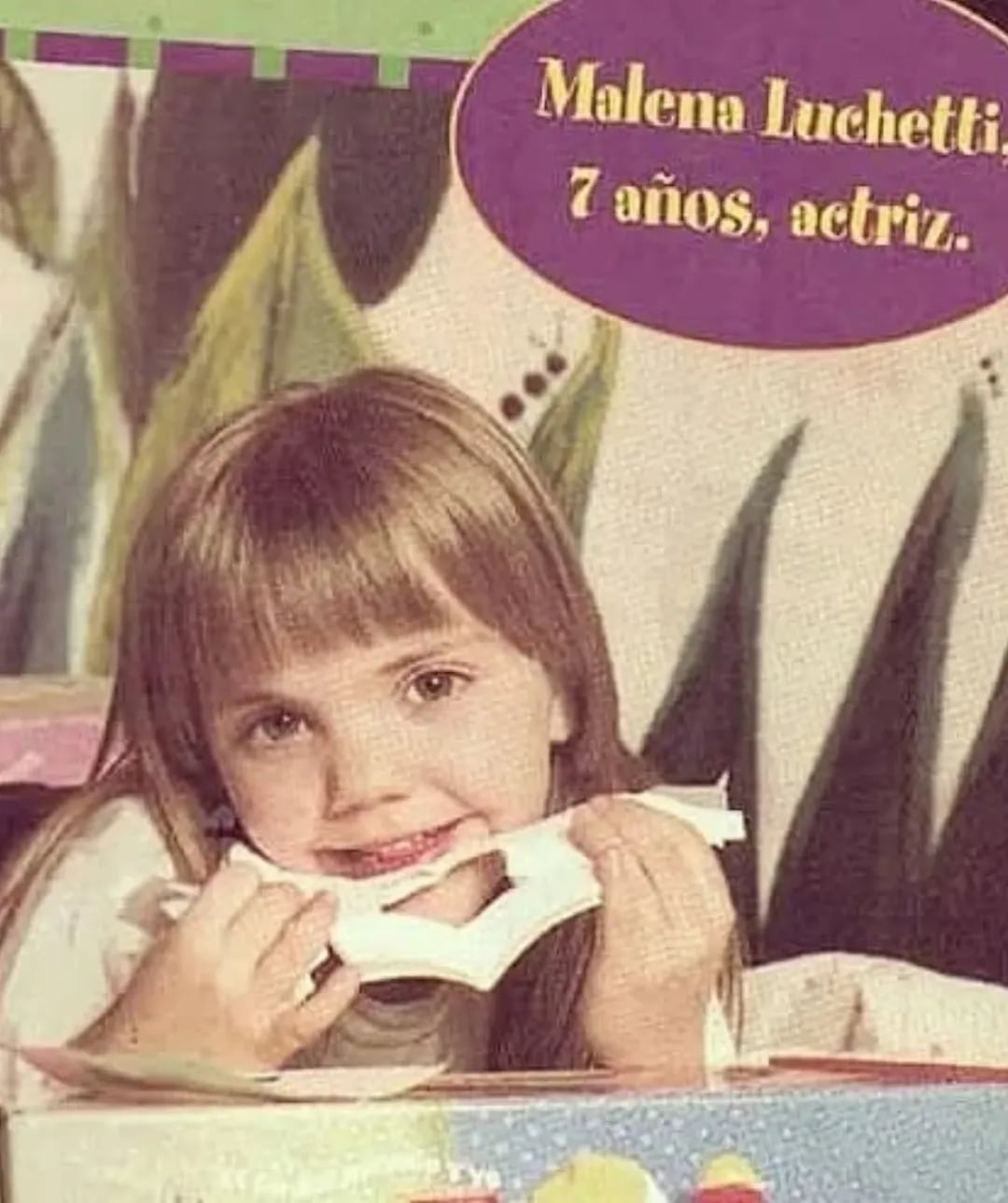 Malena Luchetti compartió algunas de las imágenes de su paso por la TV (Foto: Instagram/@malenaluchetti)