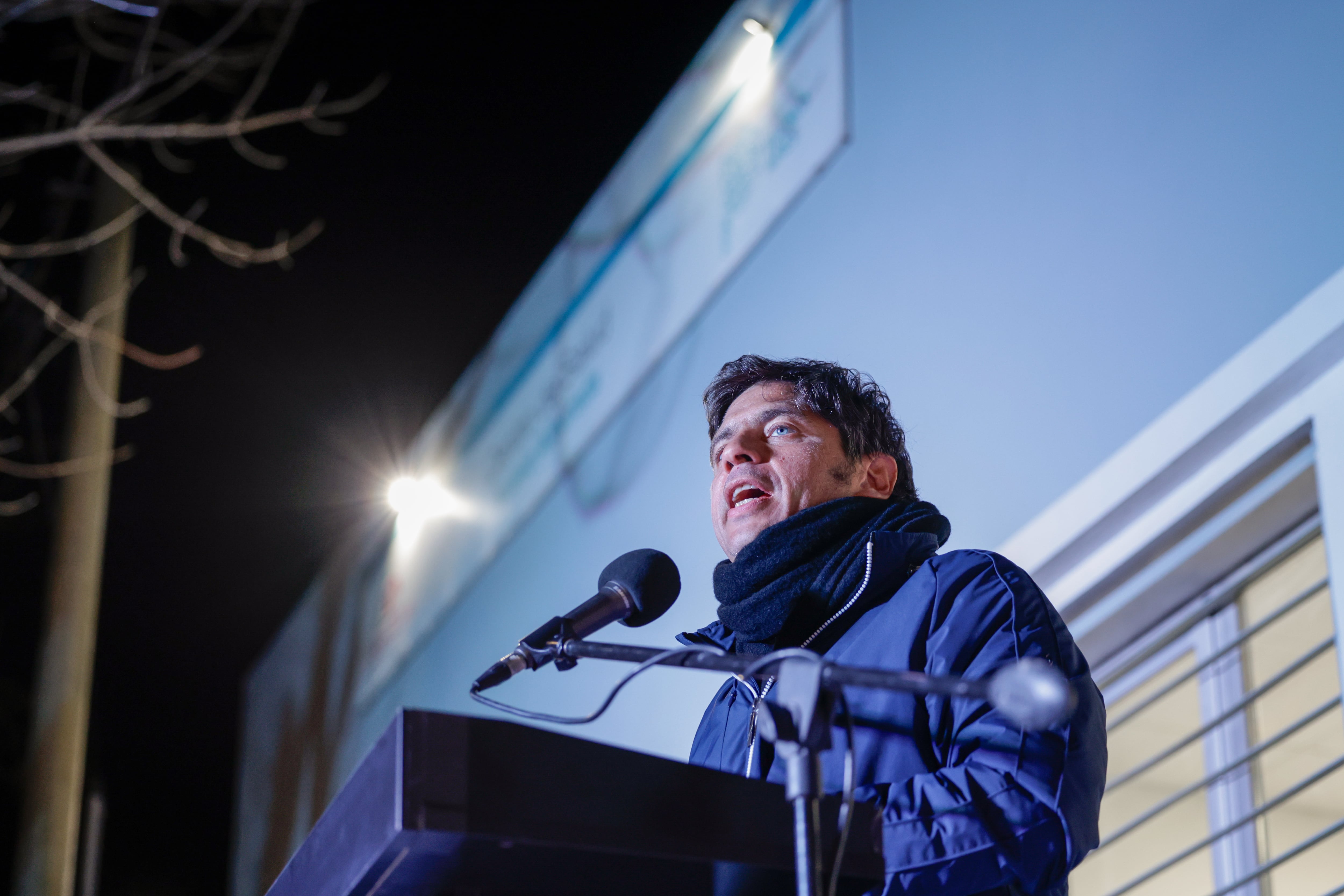 Axel Kicillof participó de un acto en San Martín, en que también se hicieron presentes Sergio Massa, Gabriel Katopodis y Verónica Magario