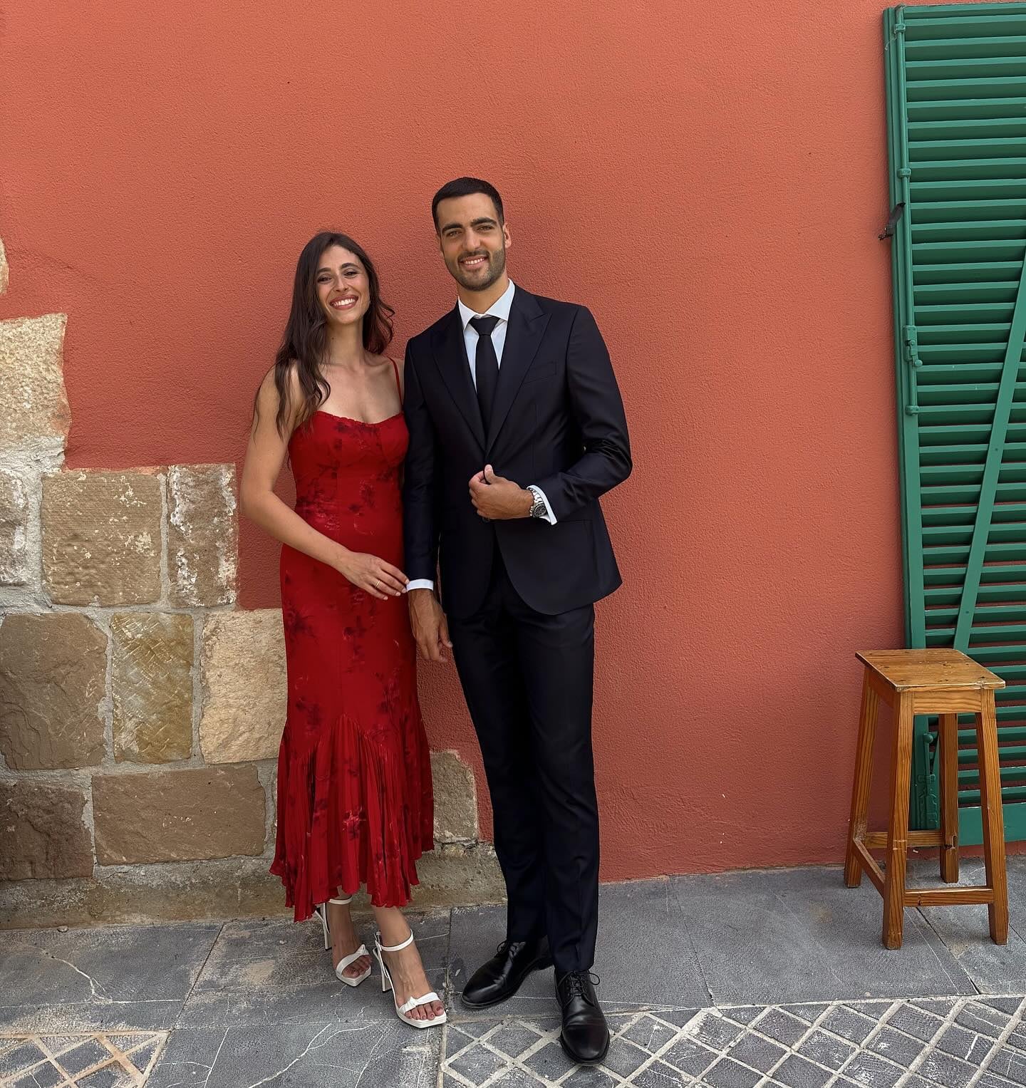 Los enamorados llevan siete años juntos