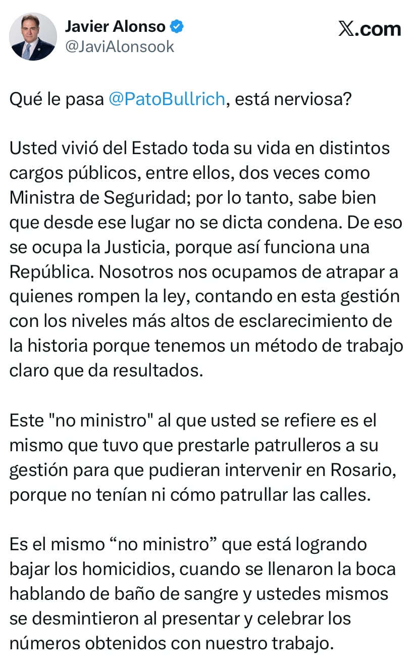 La respuesta de Alonso