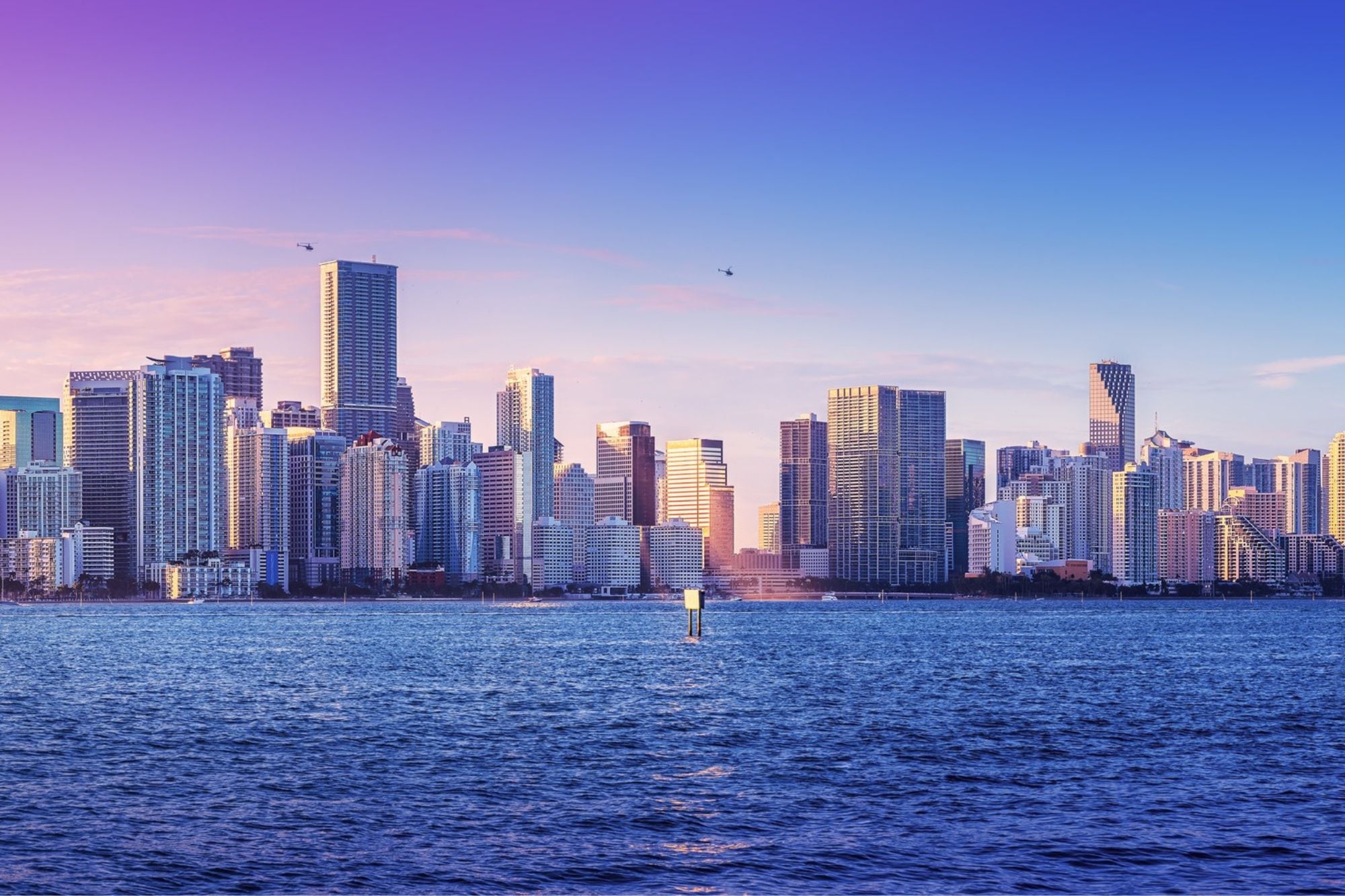 La temperatura en Miami puede ascender hasta los 77°F (25°C) este martes