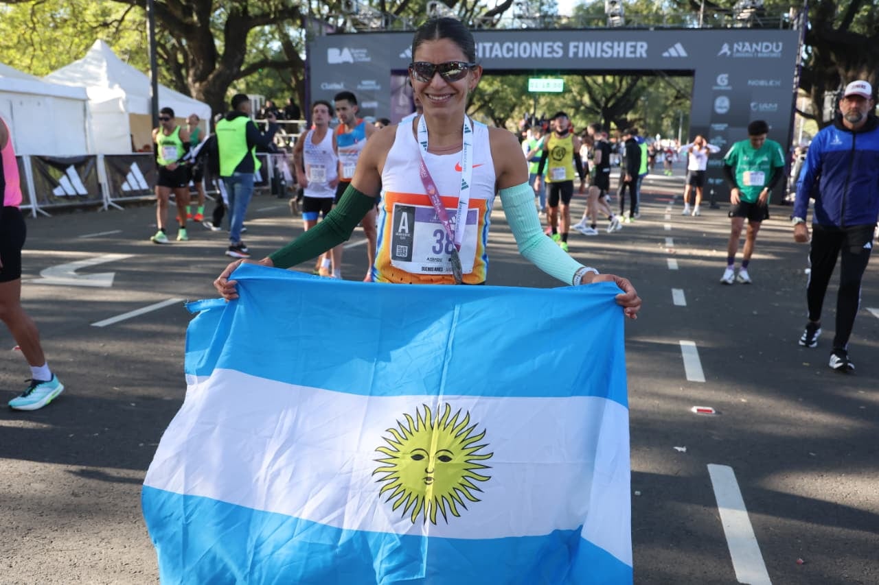 Florencia Borelli, otra de las argentinas destacadas en la competencia