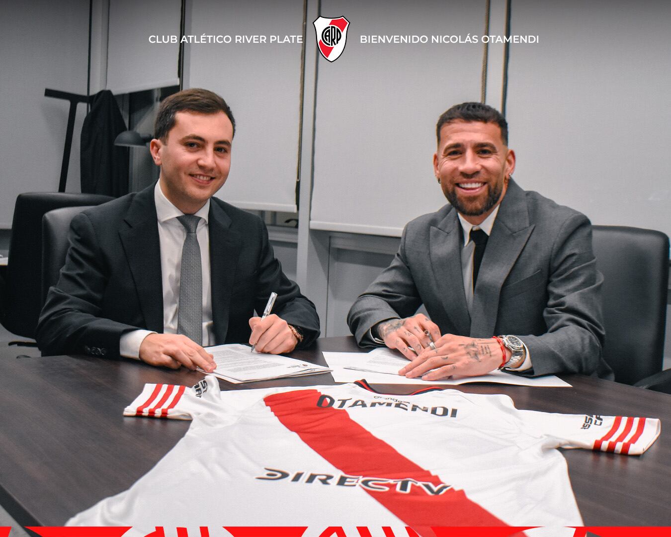 Nicolás Otamendi cumplirá su viejo deseo: jugar en River, el equipo del que es hincha y que suma otro campeón mundial