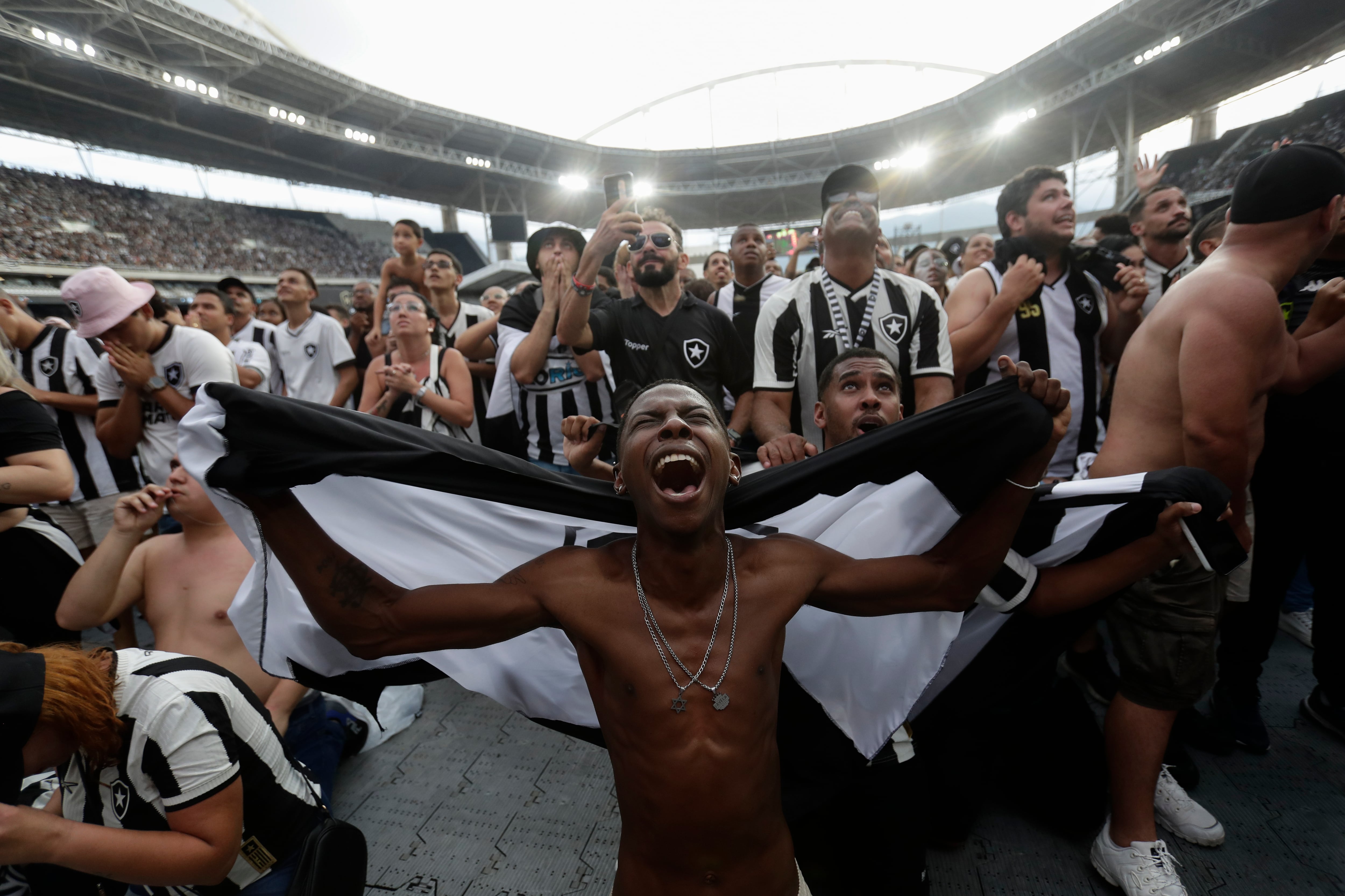 Del Monumental a Río de Janeiro, un festejo que Botafogo extenderá varios días