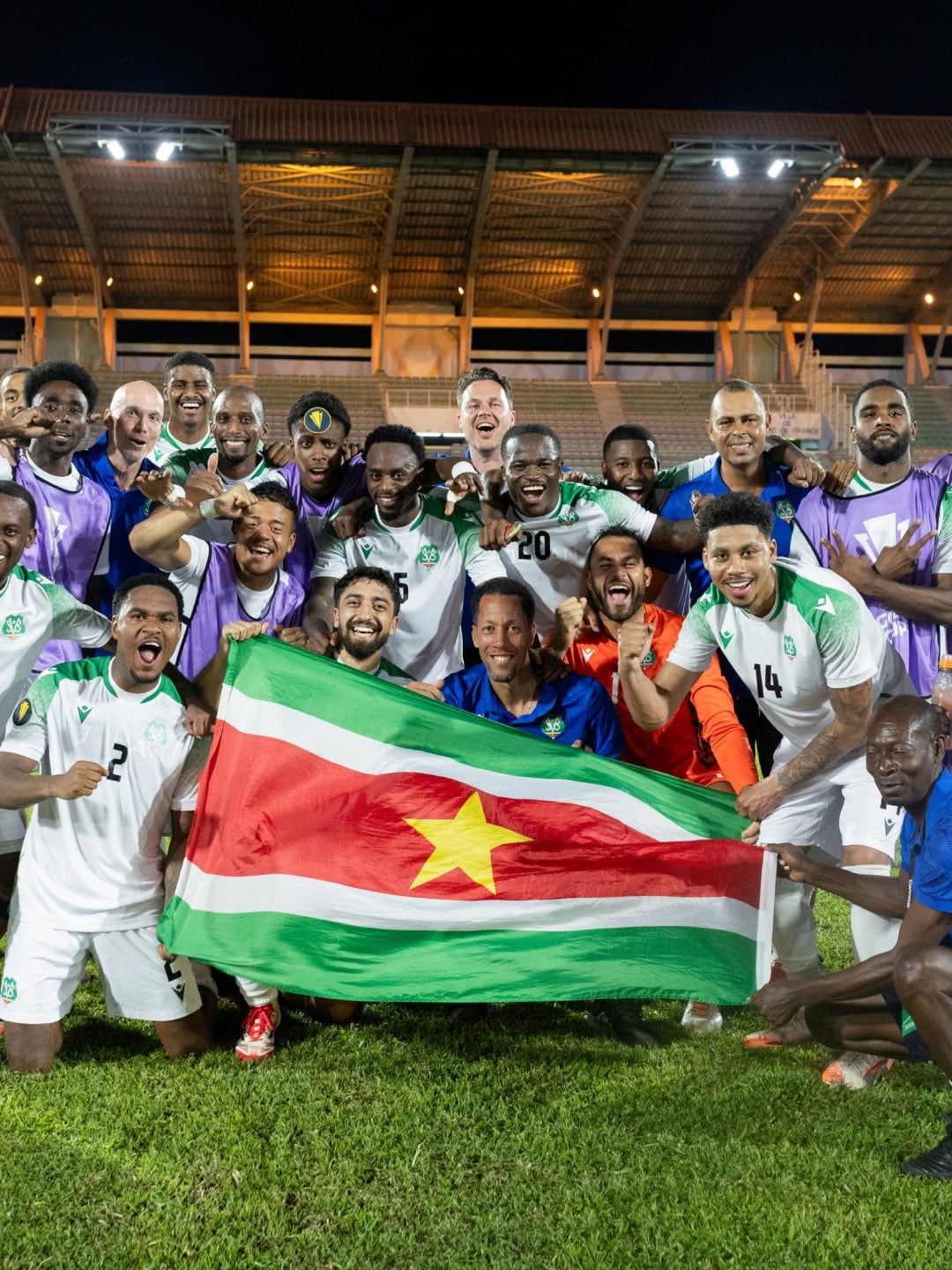 Surinam es el líder del grupo A con cuatro puntos (X/@Concacaf)