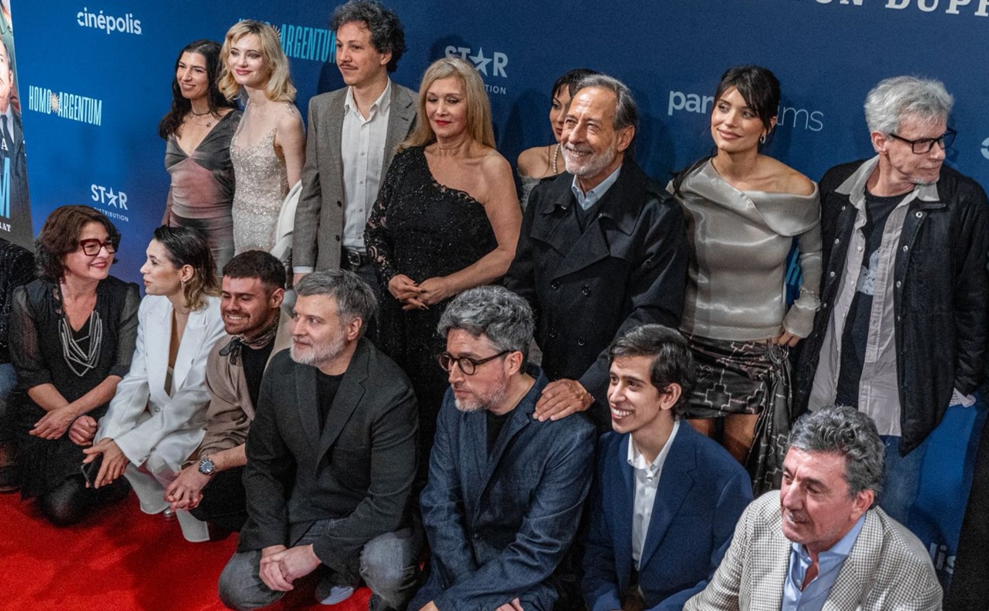 El elenco de Homo Argentum