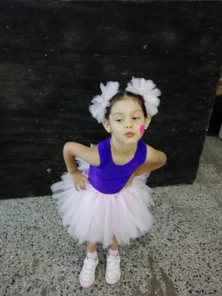 Lara comenzó gimnasia artística a los cuatro años
Foto: Gentileza