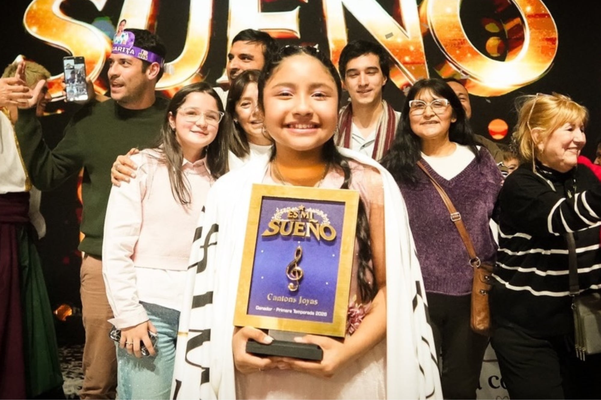 Margarita Ponce, la niña de 11 años que se consagró como ganadora de Es mi sueño (Foto: Instagram @esmisuenoeltrece)