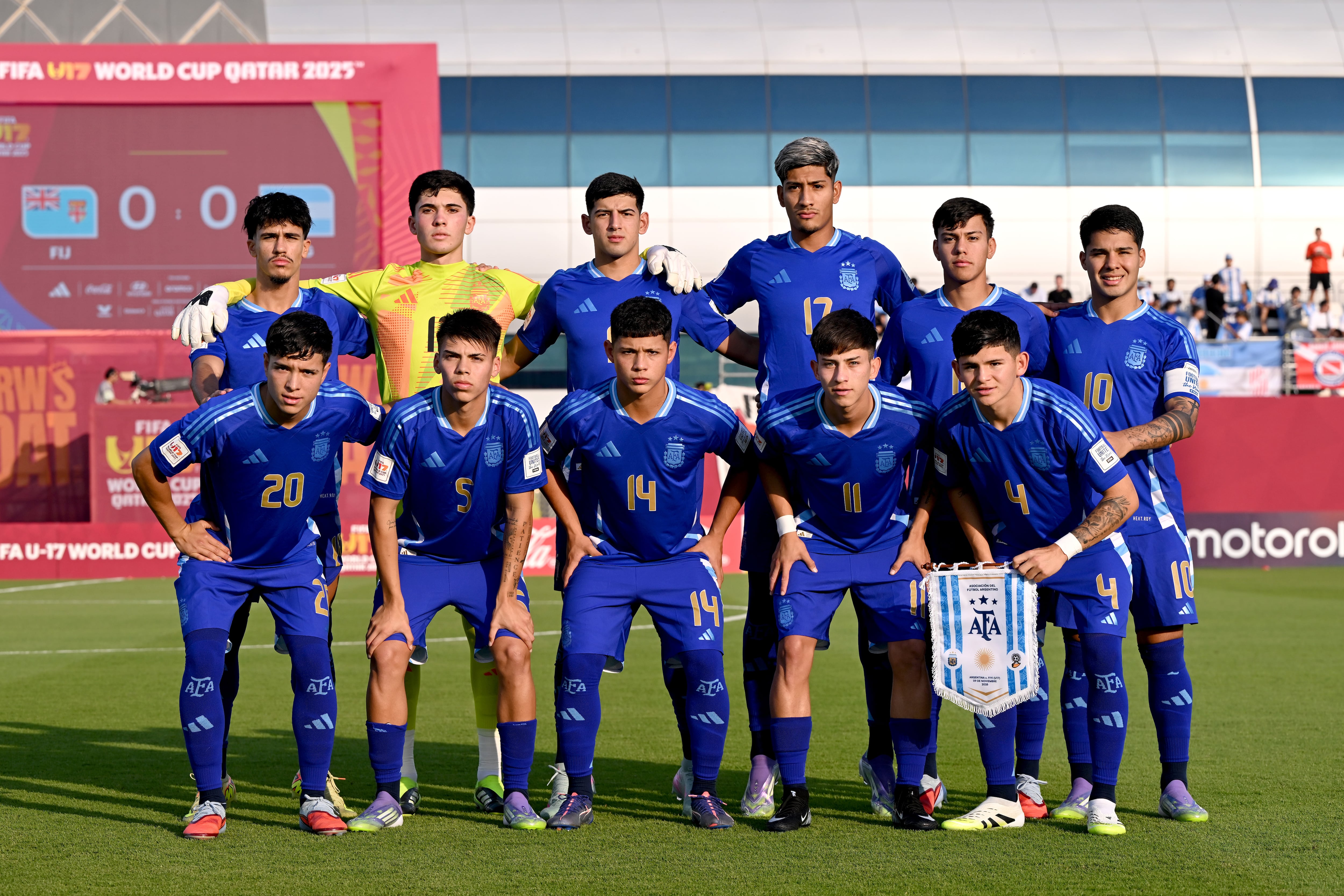 La selección argentina Sub 17 busca el título que le falta en la historia de los mundiales masculinos