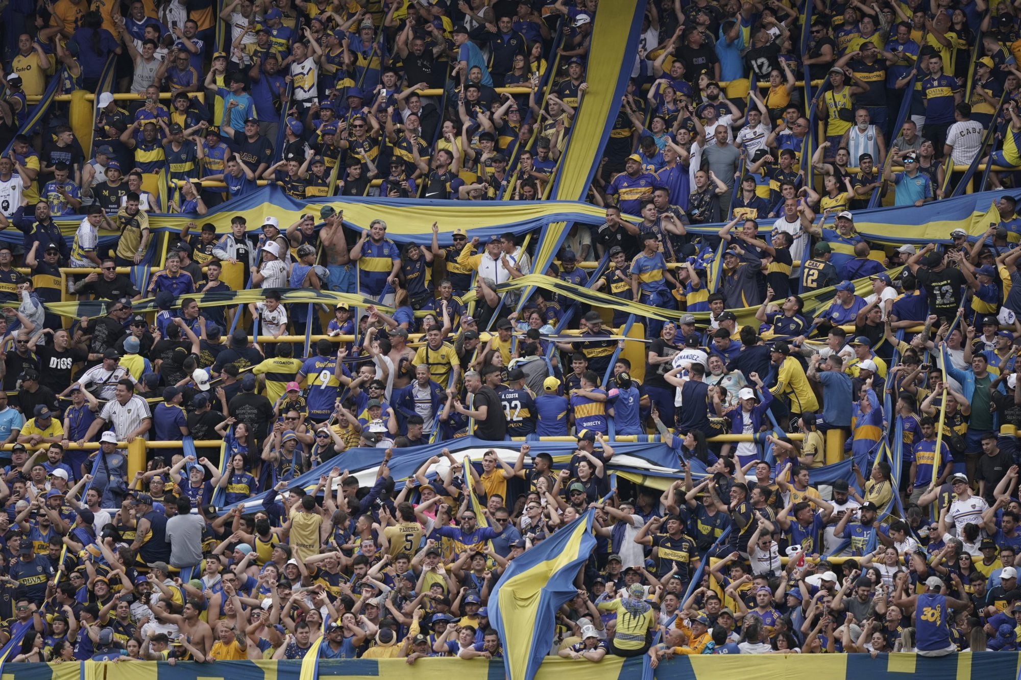 La Bombonera, repleta