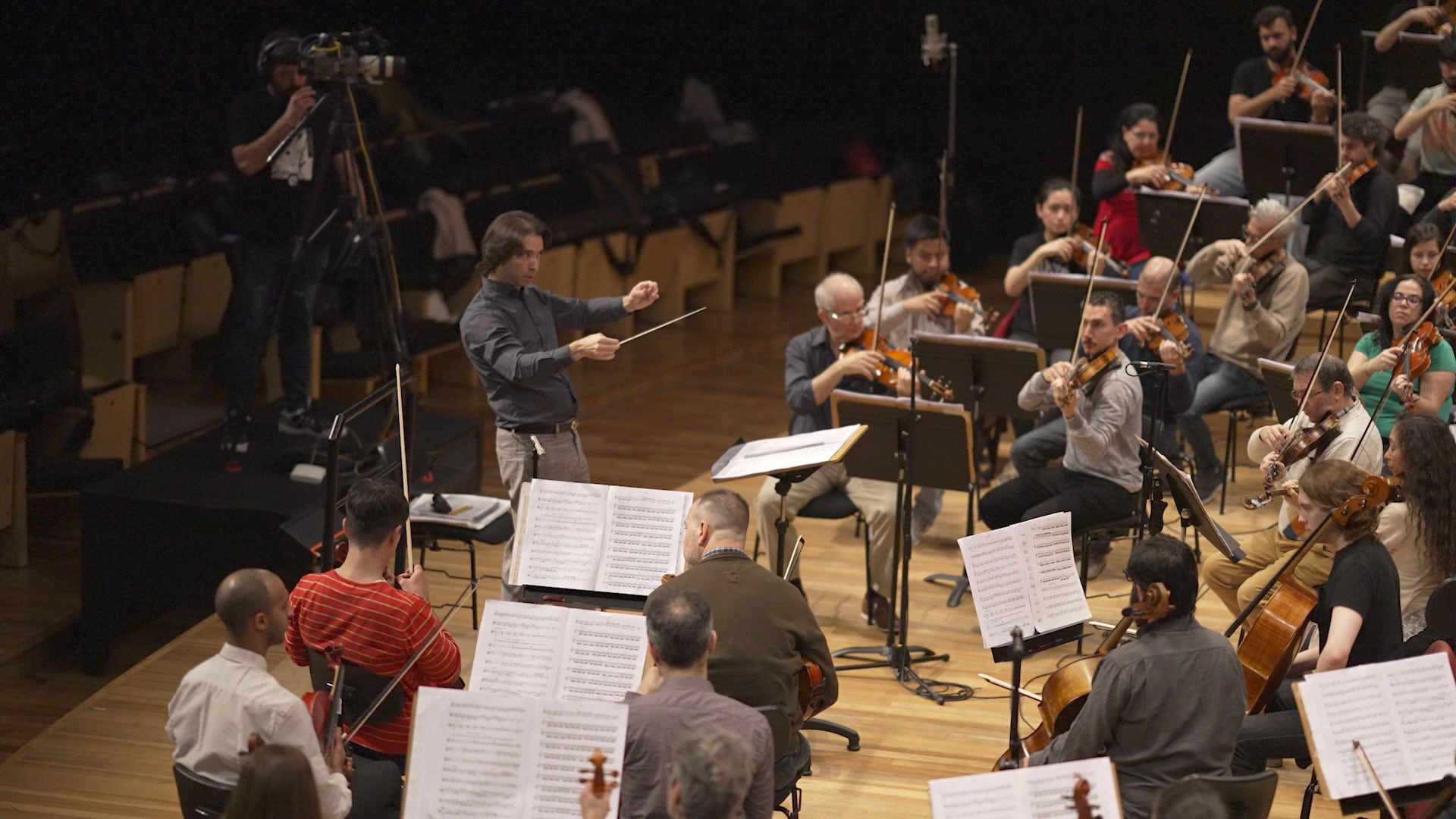 La Orquesta Sinfónica Nacional registra en formato audiovisual las 9 sinfonías de Alberto Williams