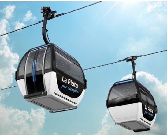 Un teleférico y un subte en La Plata: el proyecto de estilo parisino para aliviar el tránsito de la capital bonaerense