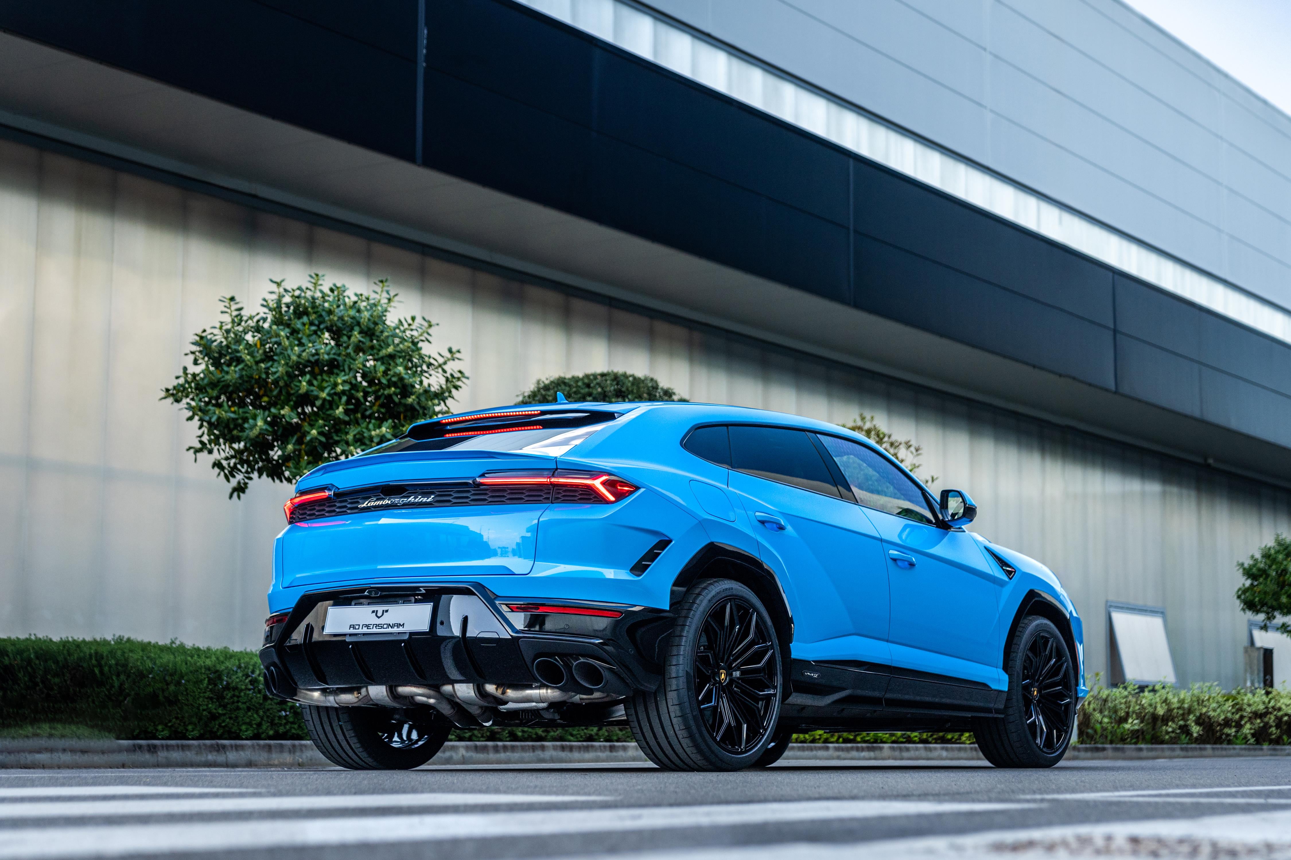 El color de Lamborghini Blue Cepheus