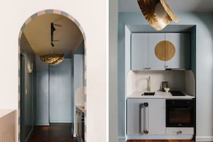 Apostando al color, una joven arquitecta creó tres cocinas sencillamente únicas