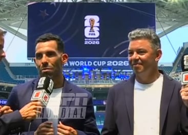Tevez reflexionó sobre su trabajo con Gallardo en el Mundial y dejó una importante reflexión: "No somos enemigos"