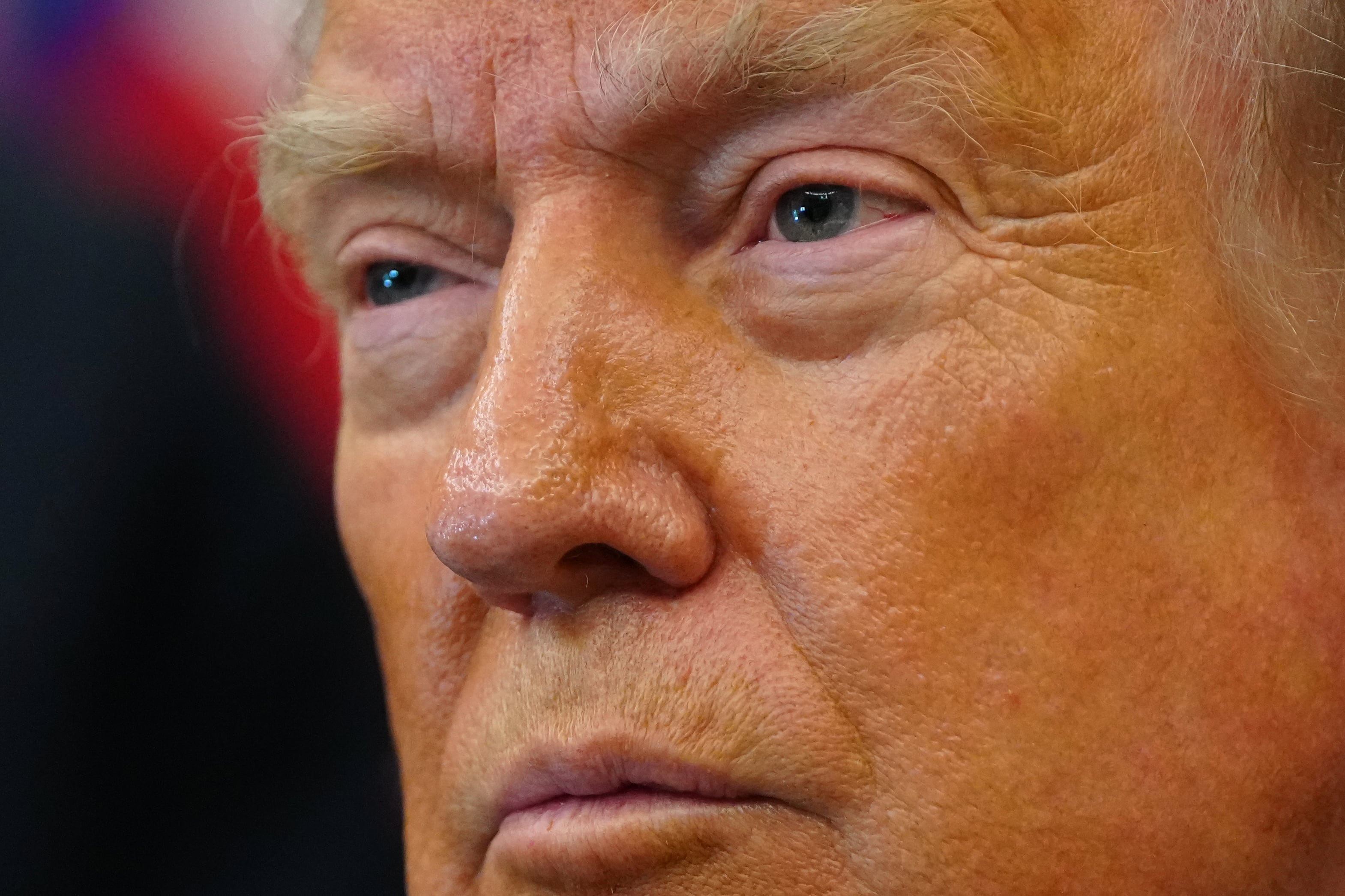El presidente estadounidense Donald Trump en la Oficina Oval