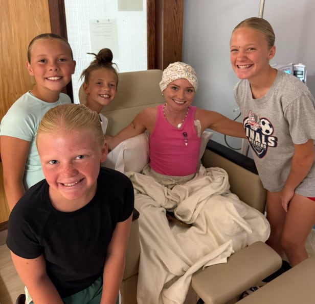 Savannah fue diagnosticada con un tipo agresivo de cáncer de mama (Foto: Savannah’s Breast Cancer Battle)