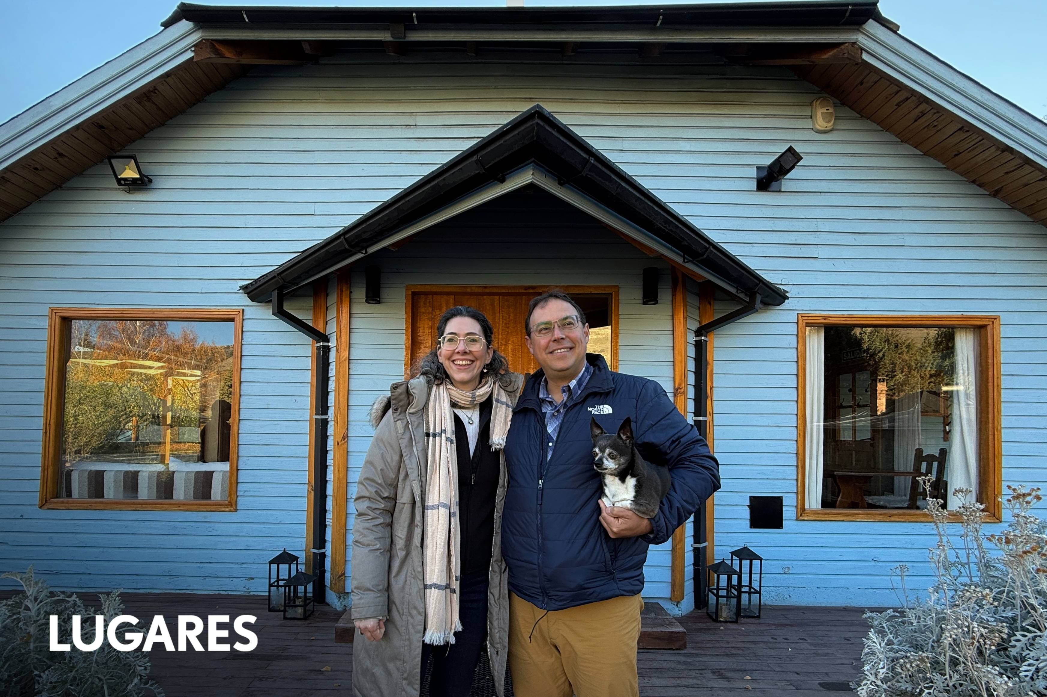 El lodge con vista al volcán Lanín y exquisita cocina, renovado por una pareja de Bahía Blanca