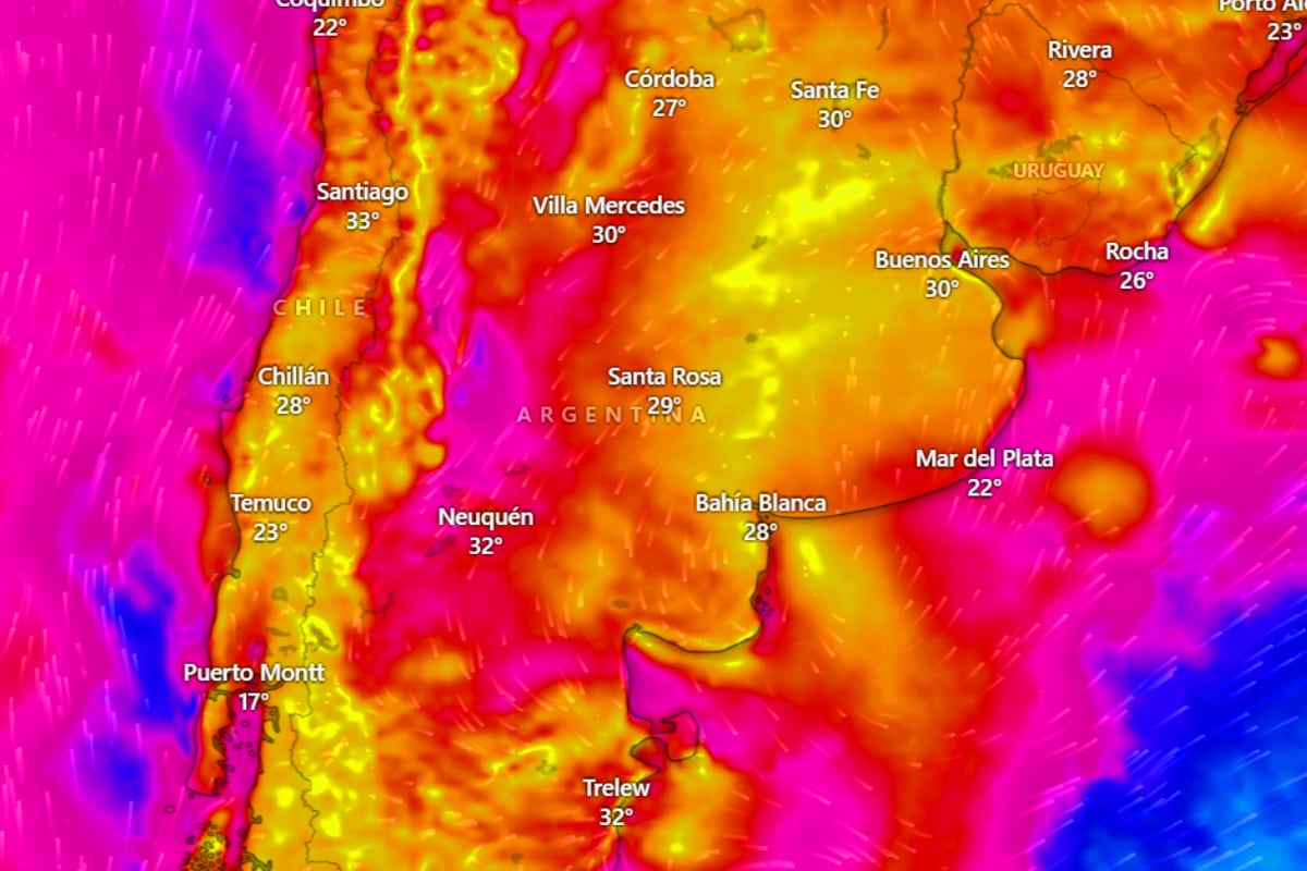 Soleado, con pocas nubes y una máxima de 30° C: así estará el clima este sábado, según el último informe del SMN