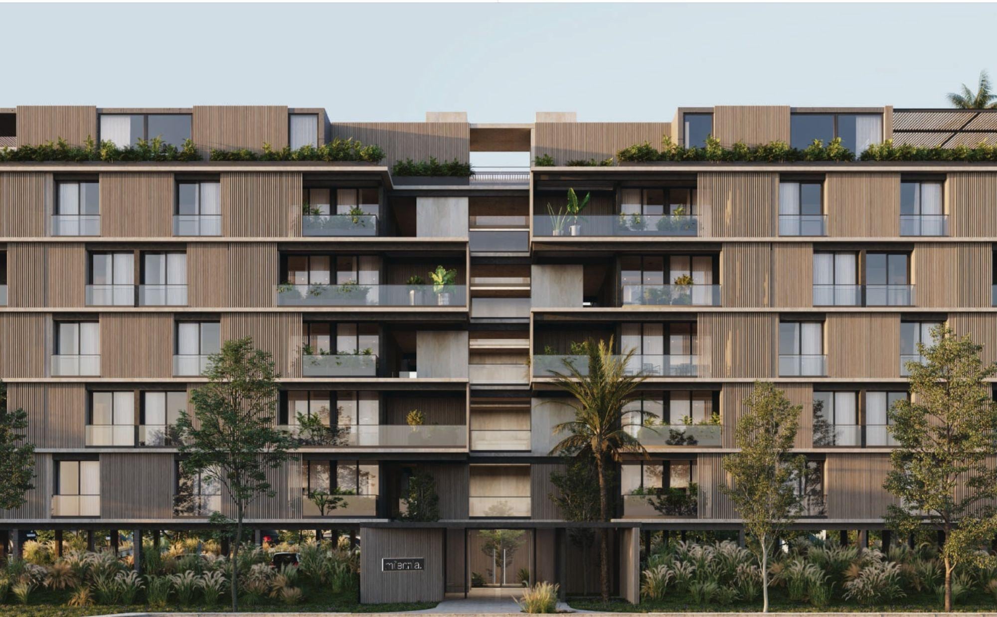 Dentro de Nordelta, Milennia Río contará con cinco edificios de 4 y 5 pisos, con unidades de 2 y 3 ambientes con cochera